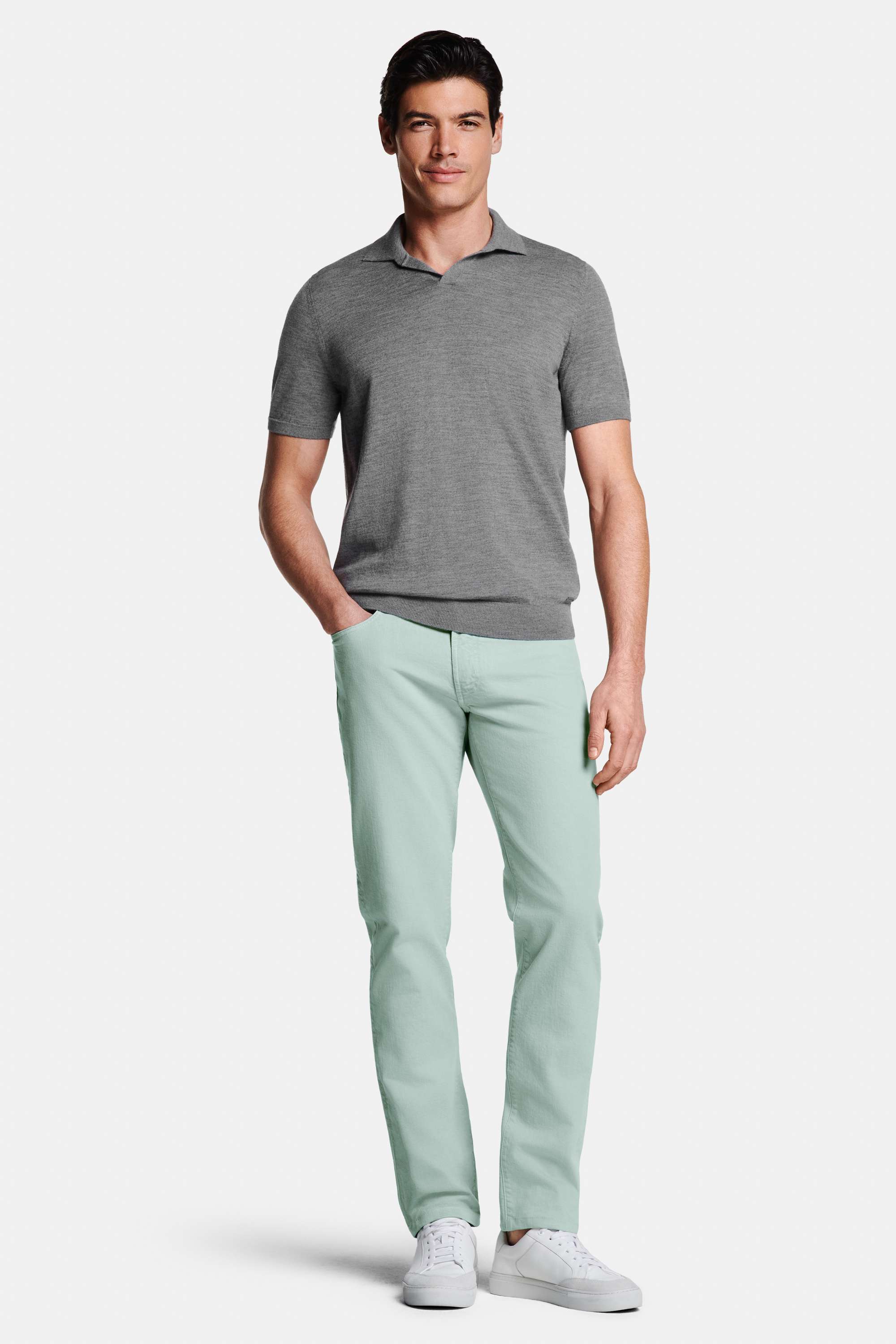 Newmans * The Buttonless Polo, Morning Dews * The Five-pockets