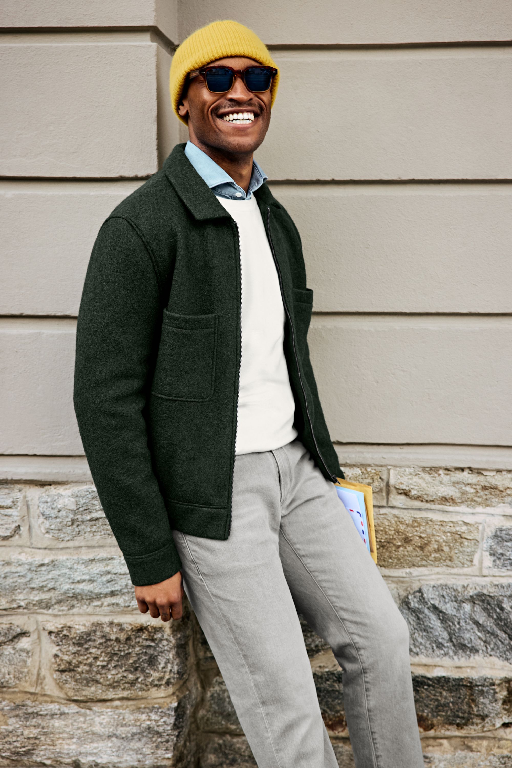 The Wool Zip Shacket | MR MARVIS