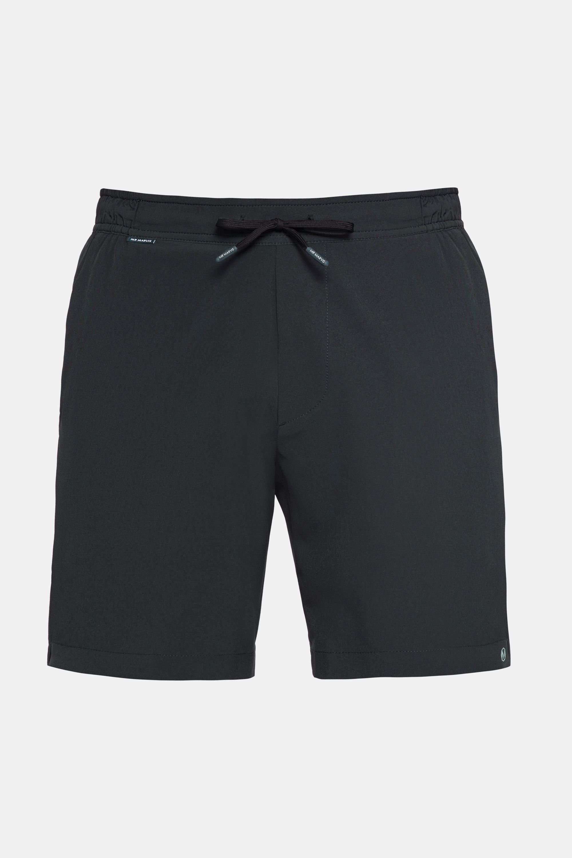 Mens lightweight sport shorts in black