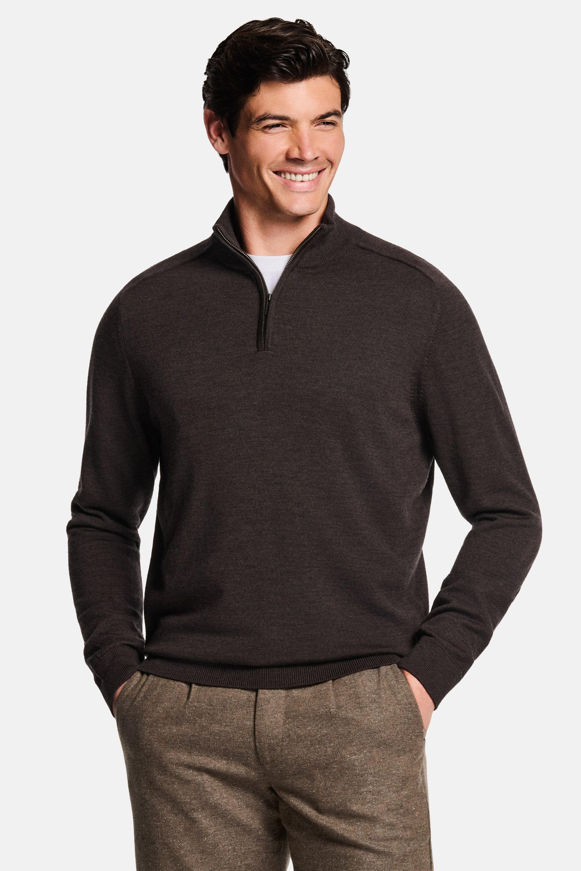 Night Foxes * The Merino Zip Pullover