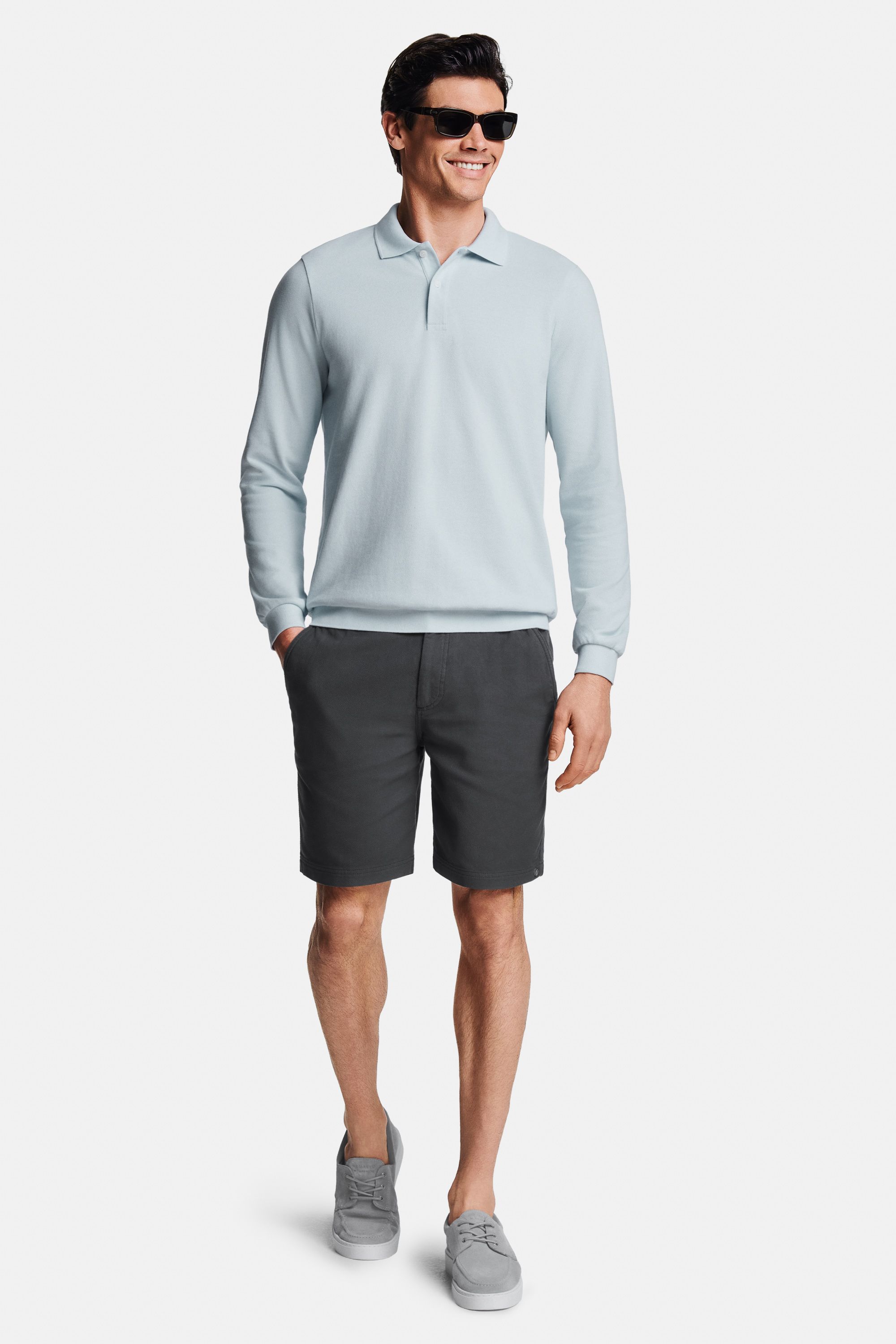 Avenues * The Classic Polo Longsleeve, Storms * The Piqués, Oysters * The Boat Sneakers