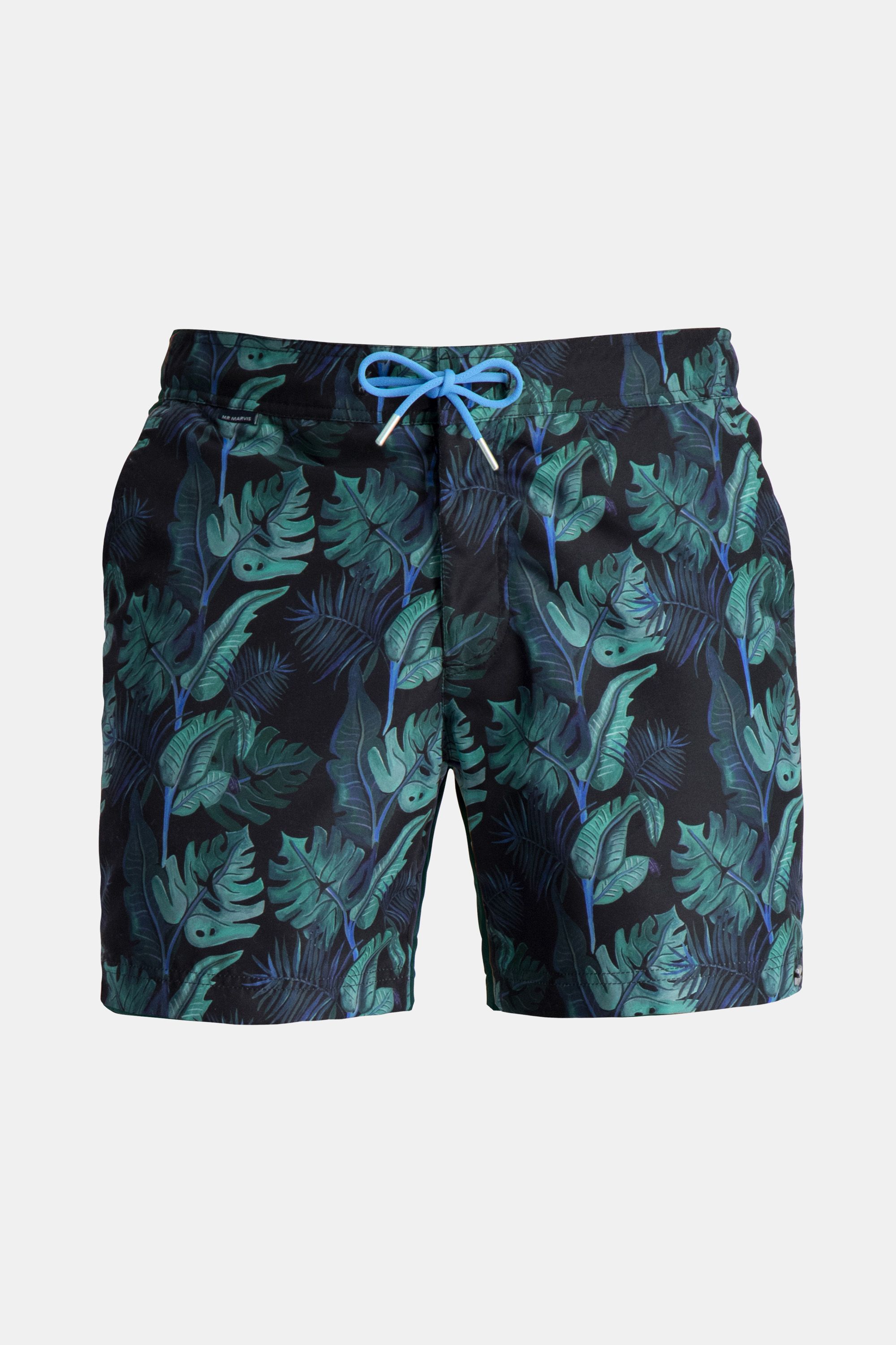 Herren schnell trocknende Badeshorts mit geheimnisvollem Print