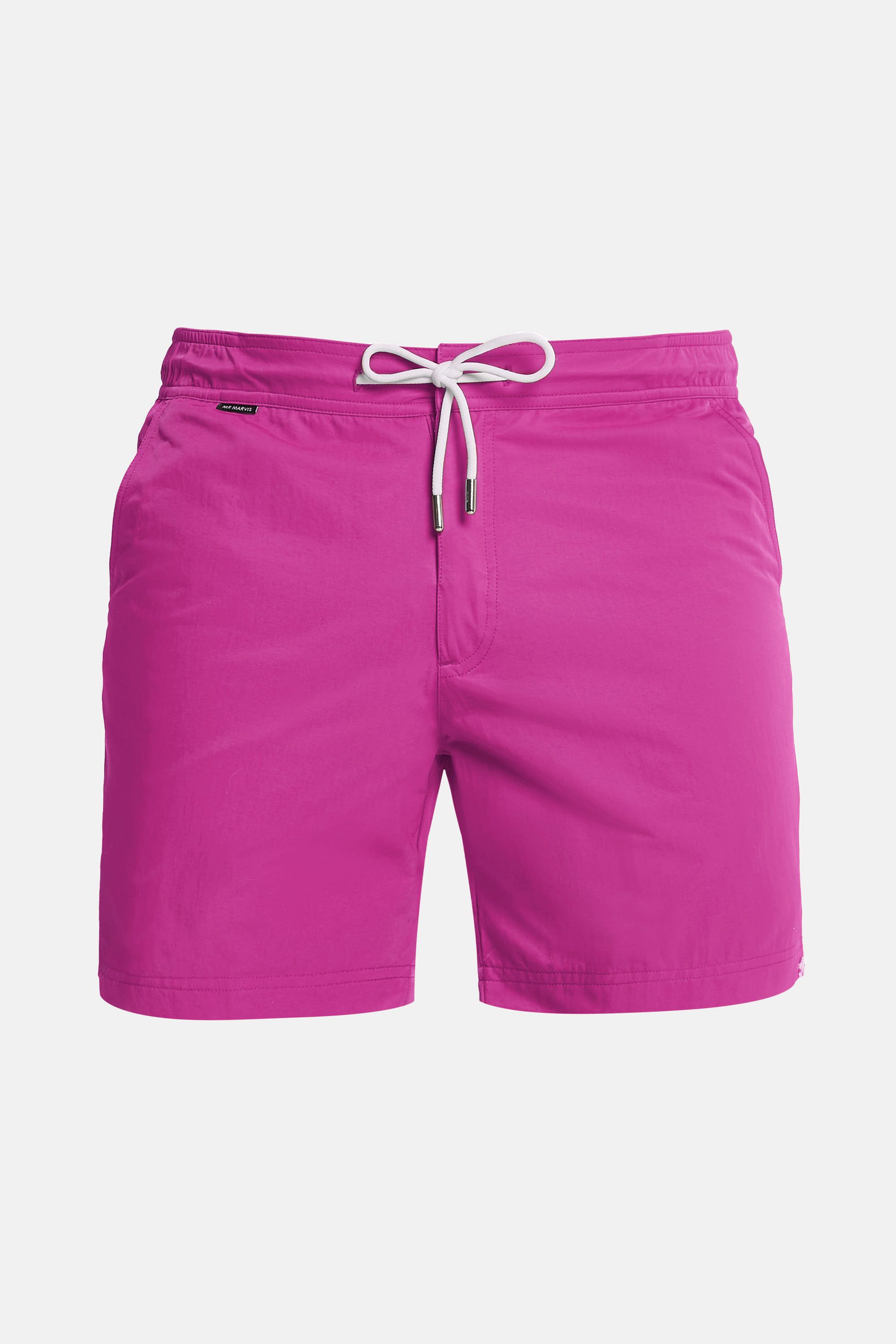 Herren schnell trocknende Badeshorts in Fuchsia