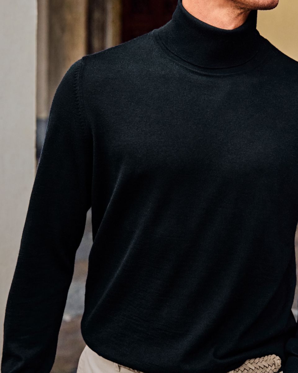 The Merino Roll Neck