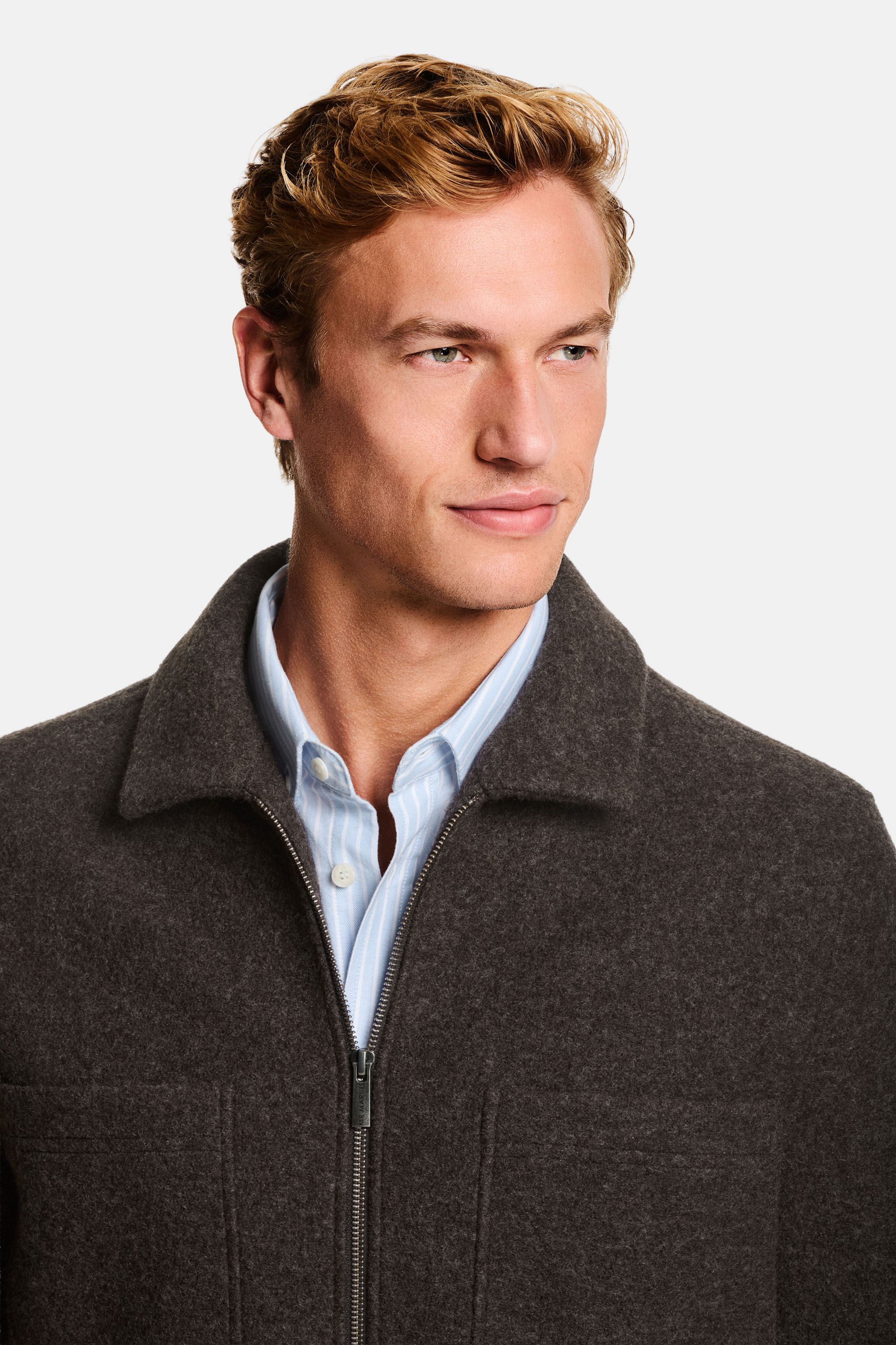 Night Foxes * The Wool Zip Shacket