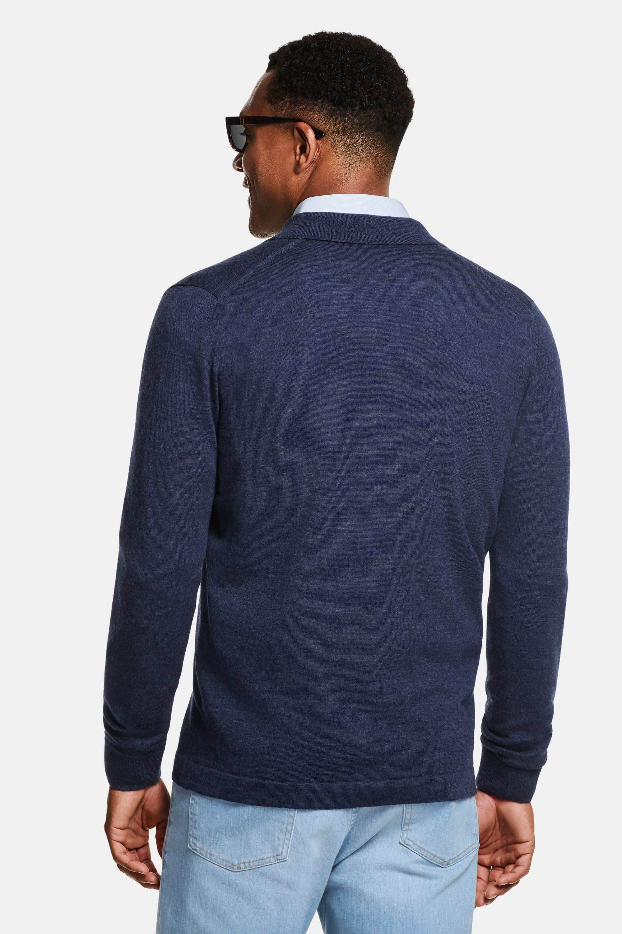 Bridges * The Merino Polo Cardigan