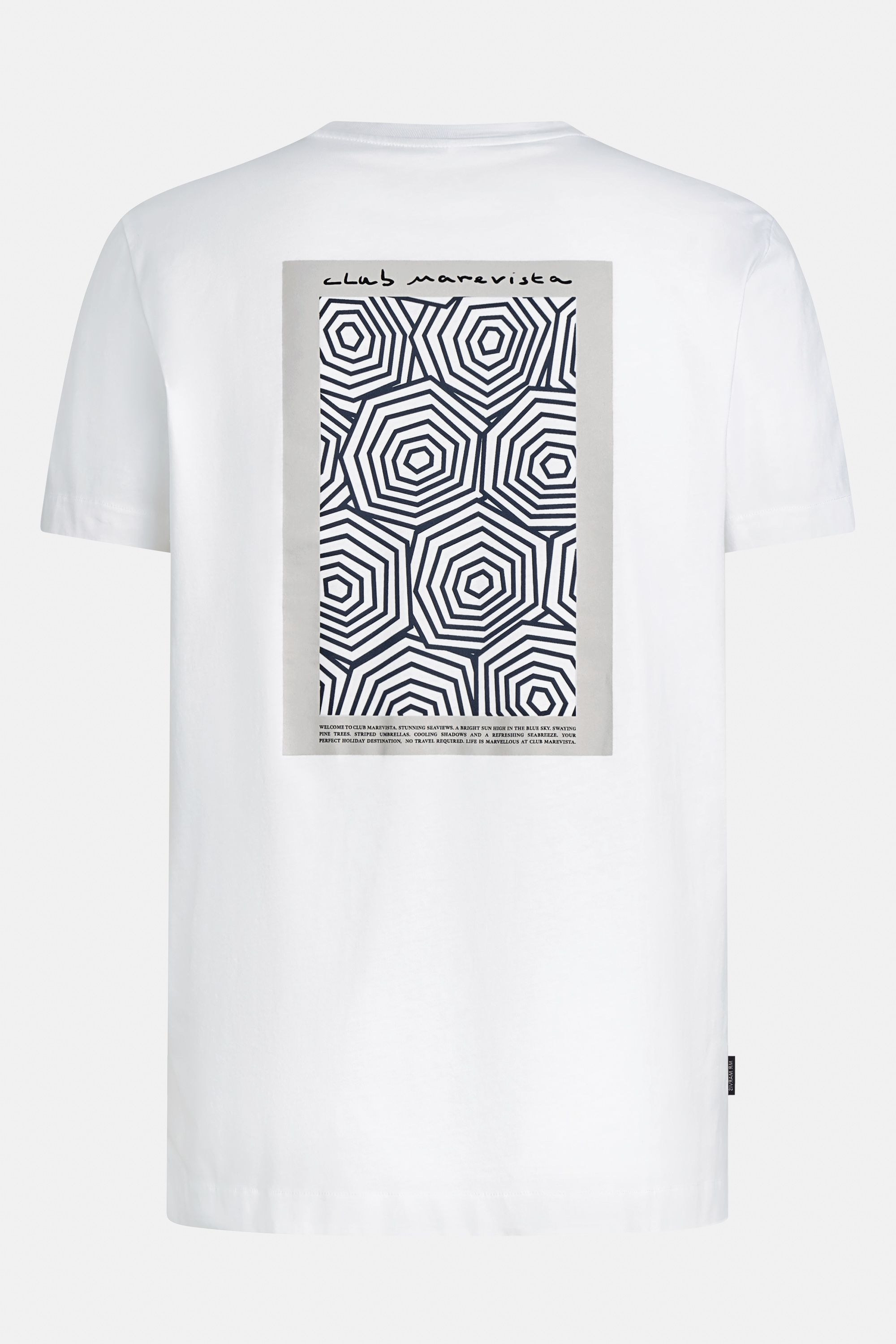 Club Marevista White * The Midweight Tee