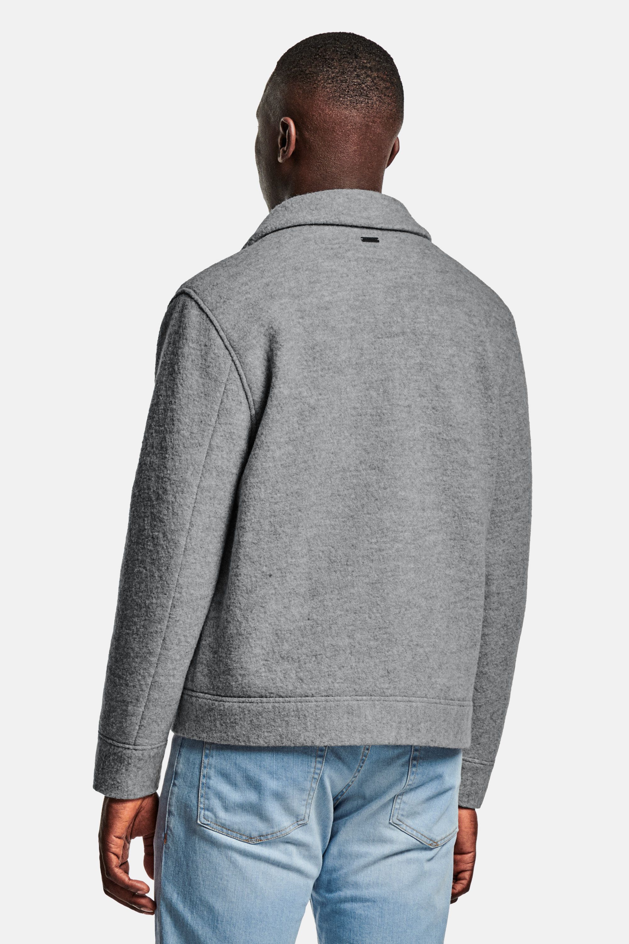 Oysters * The Wool Zip Shacket