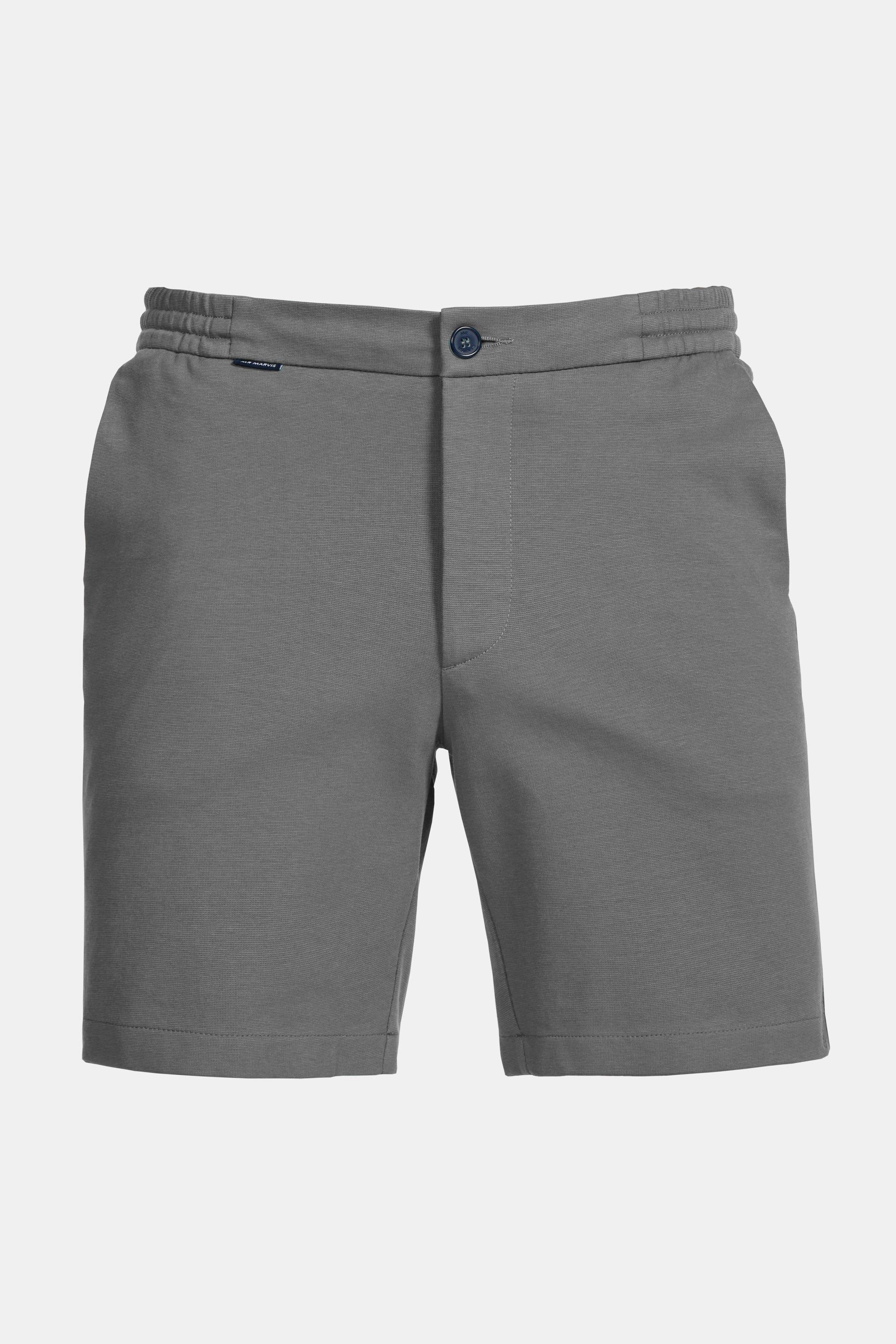 Soft sweatshorts for men in classic grey