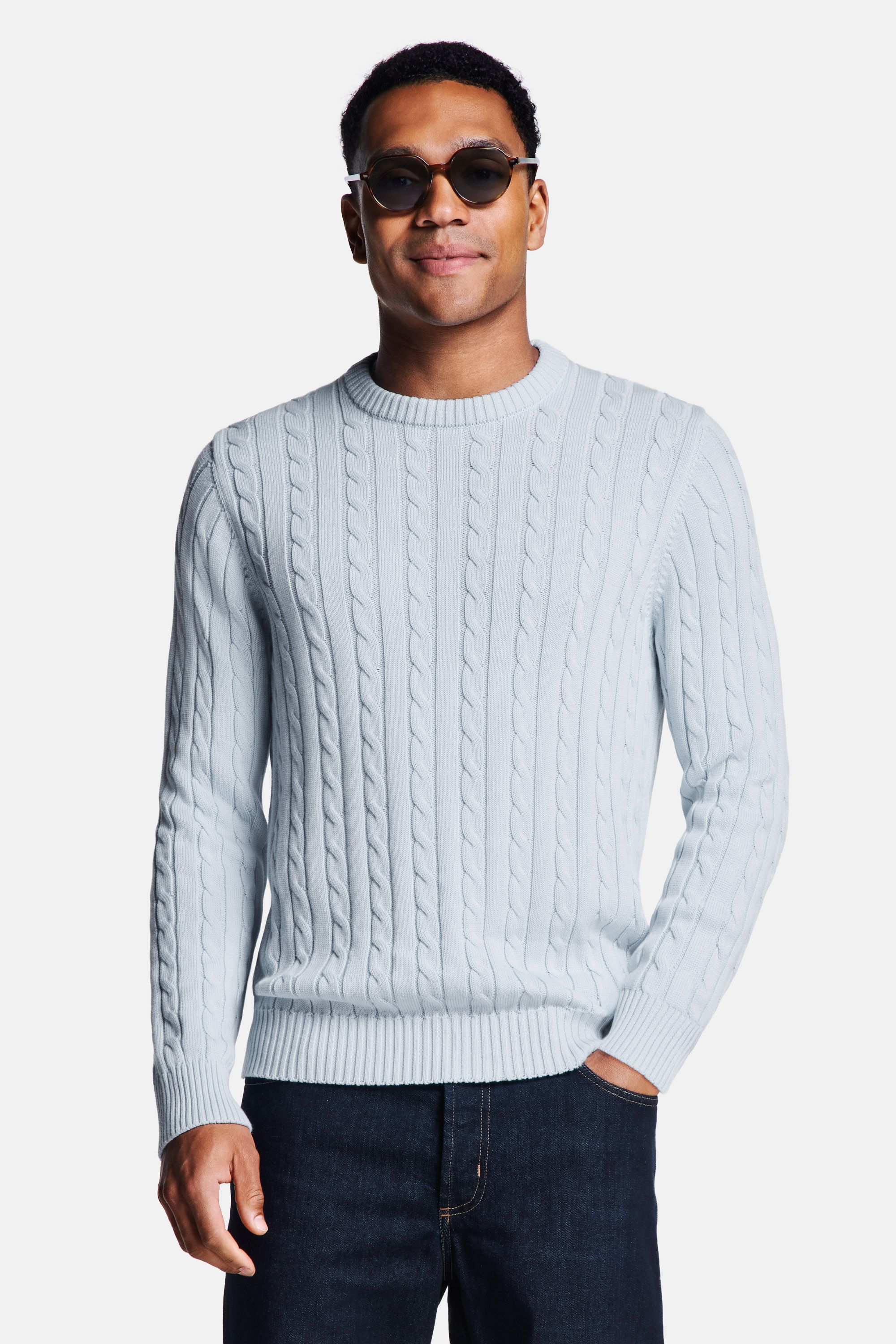 Avenues * Der Heavy Zopfstrickpullover