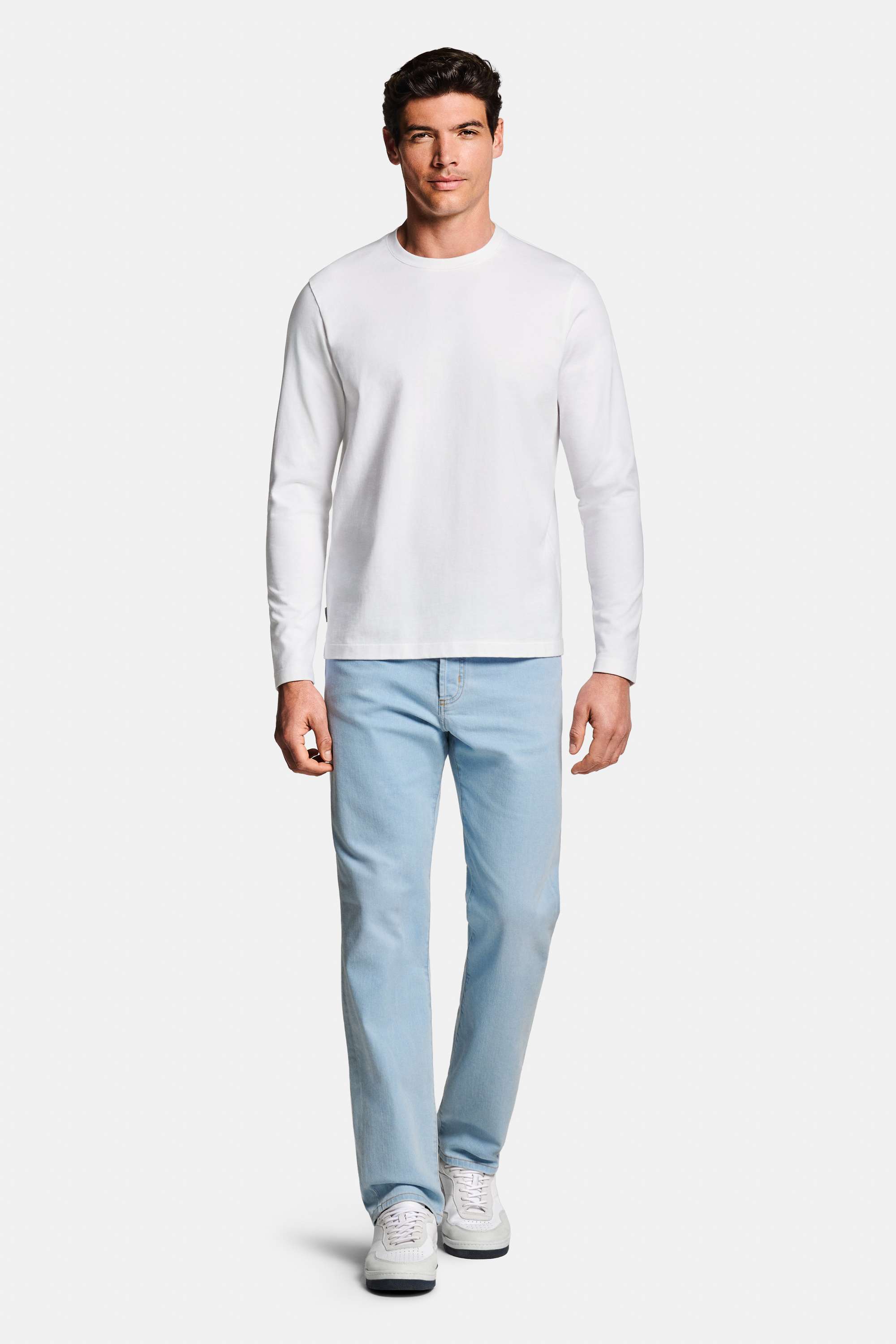 Wimbledons * The Heavy Tee Longsleeve, Charles * The Straight Fit Jeans