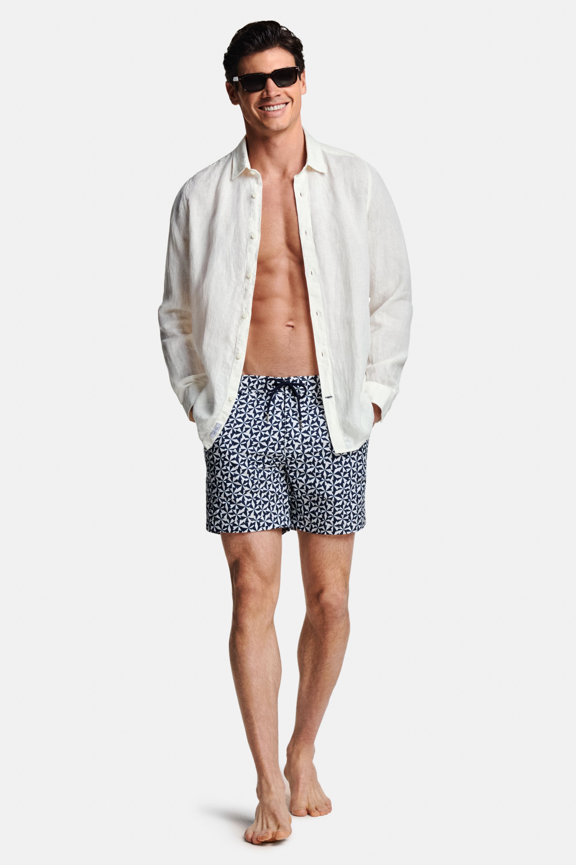 Coconuts * The Linen Shirt, Blue Parasols * The Print Swims