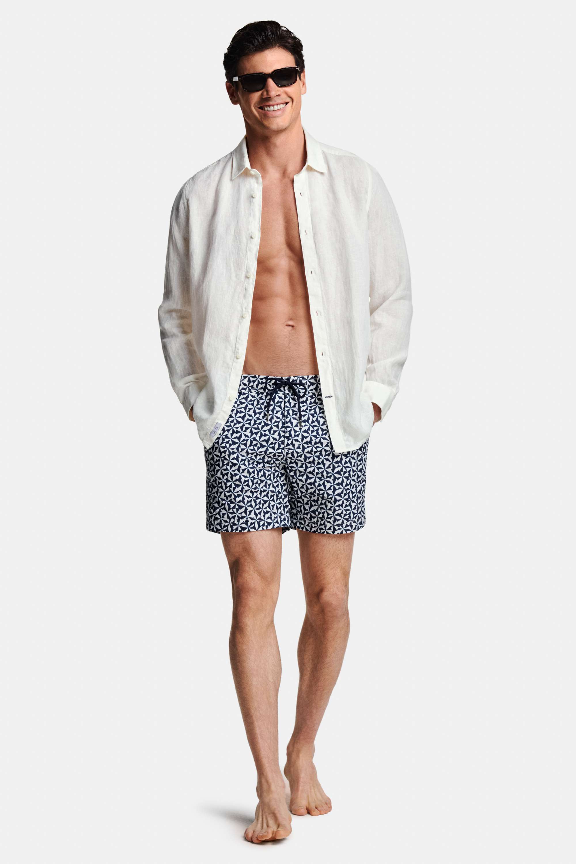 Coconuts * The Linen Shirt, Blue Parasols * The Print Swims