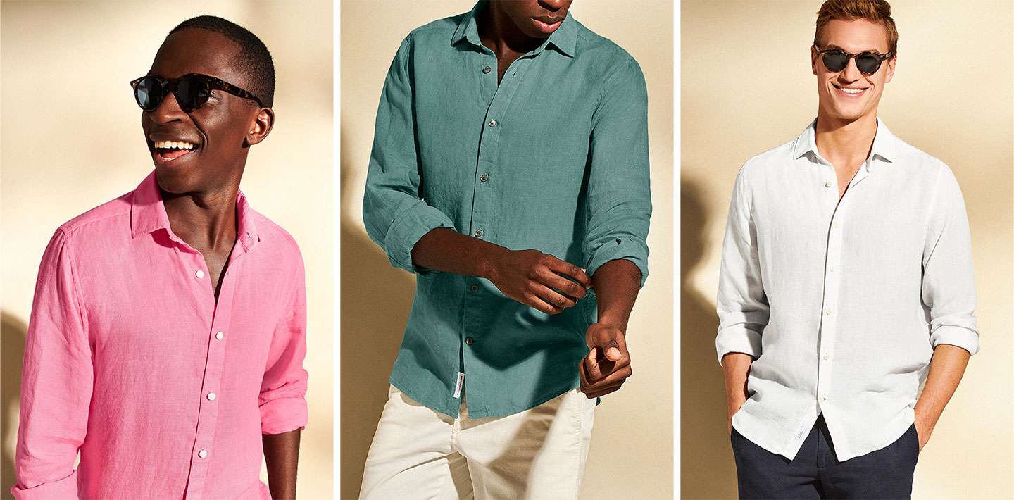 the linen shirt