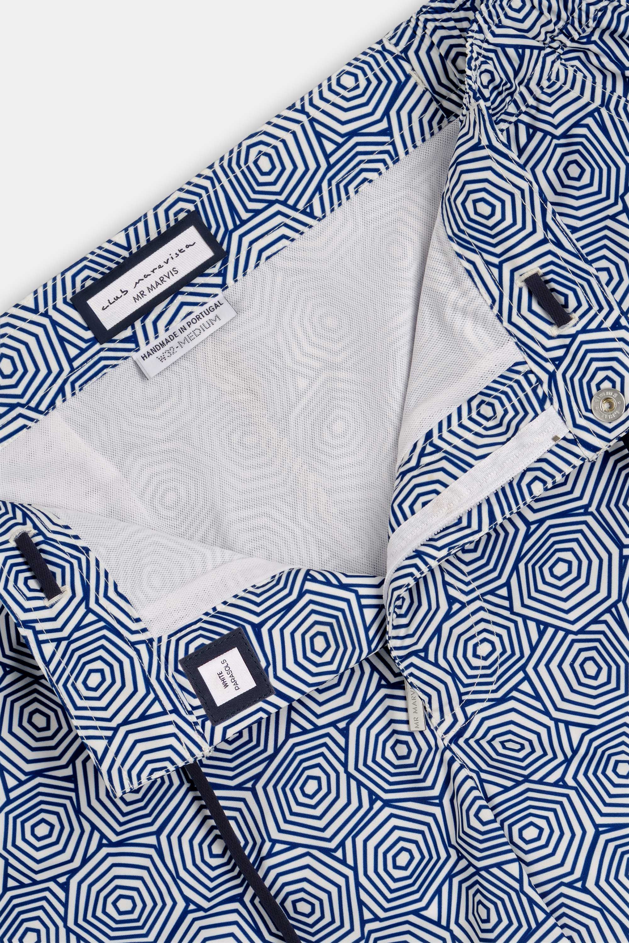 White Parasols * The Print Swims