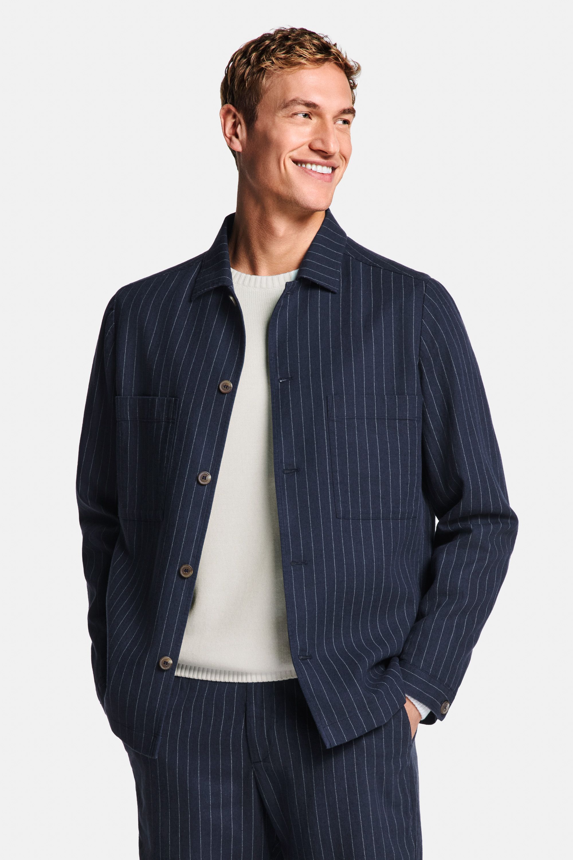 Cosmics Pinstripe * Surchemises en Lin
