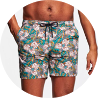 Photo de Shorts de Bain Imprimés