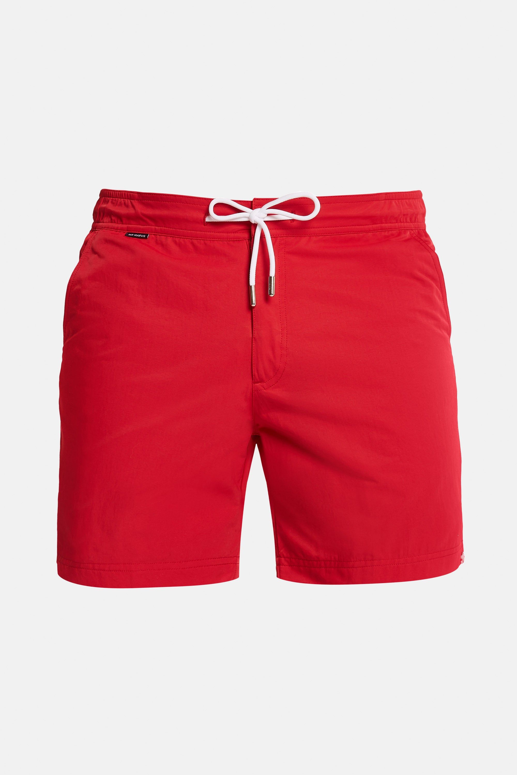 Costume da bagno uomo ad asciugatura rapida in rosso