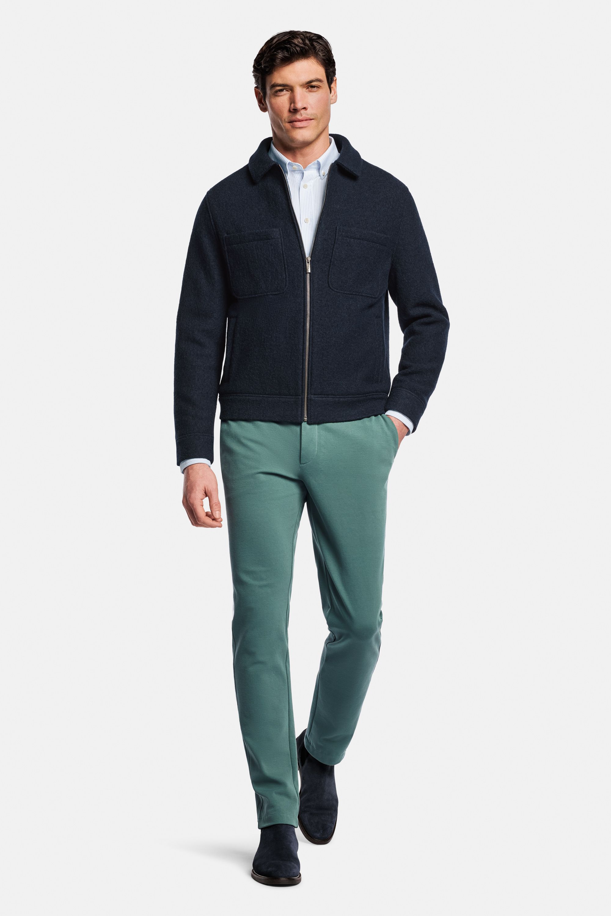 Pontoons * The Oxford Shirt, Cosmics * The Wool Zip Shacket, Felsons * The Easies