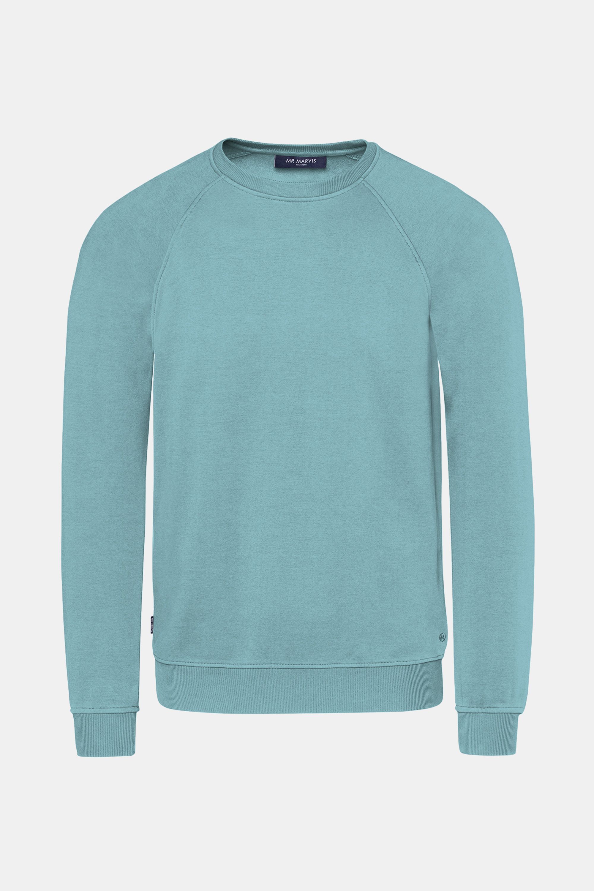 Herren Casual-Pullover in Blaugrün