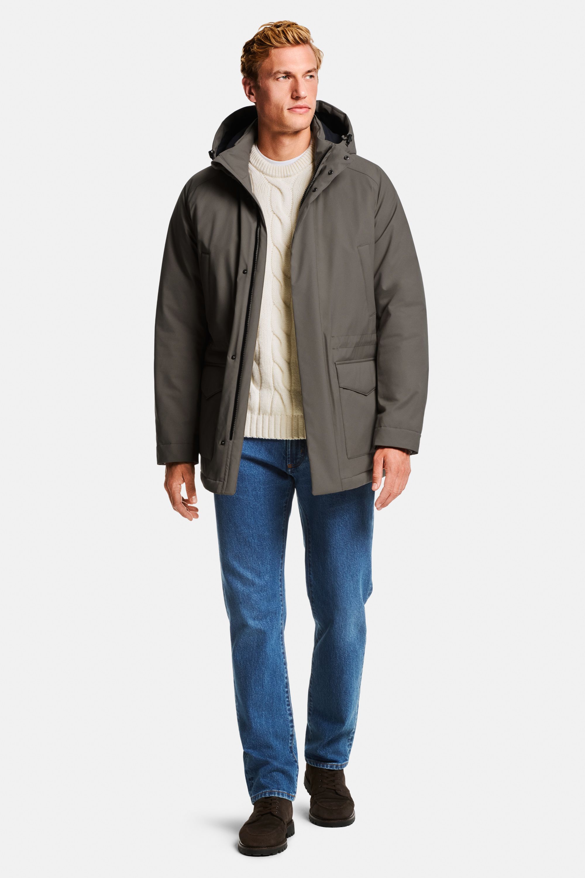 Coconuts * Der Zopfstrickpullover, Jefes * Der Iconic Parka