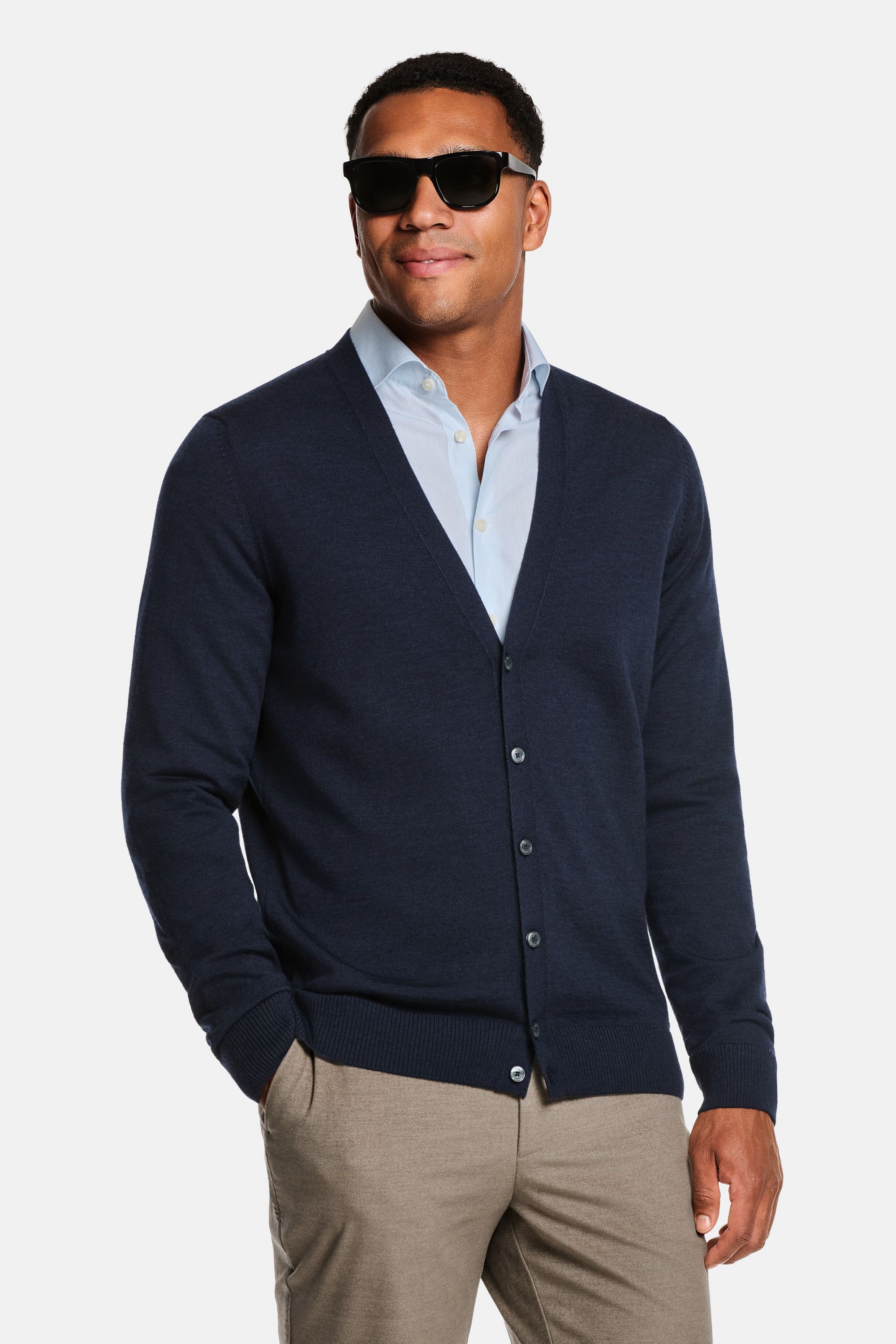 Deeps * The Merino Cardigan