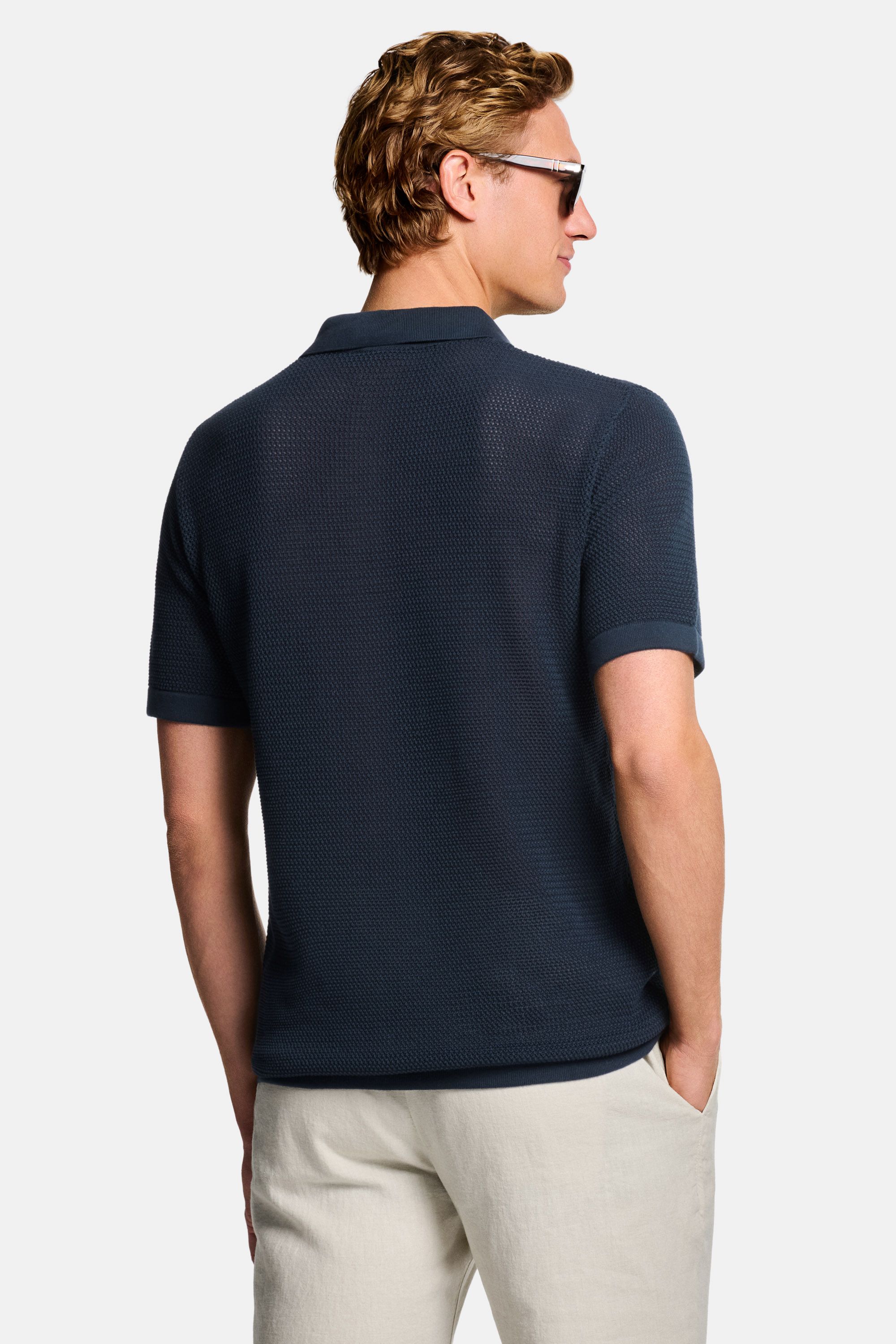 Ken Maliblues * The Airy Knit Polo
