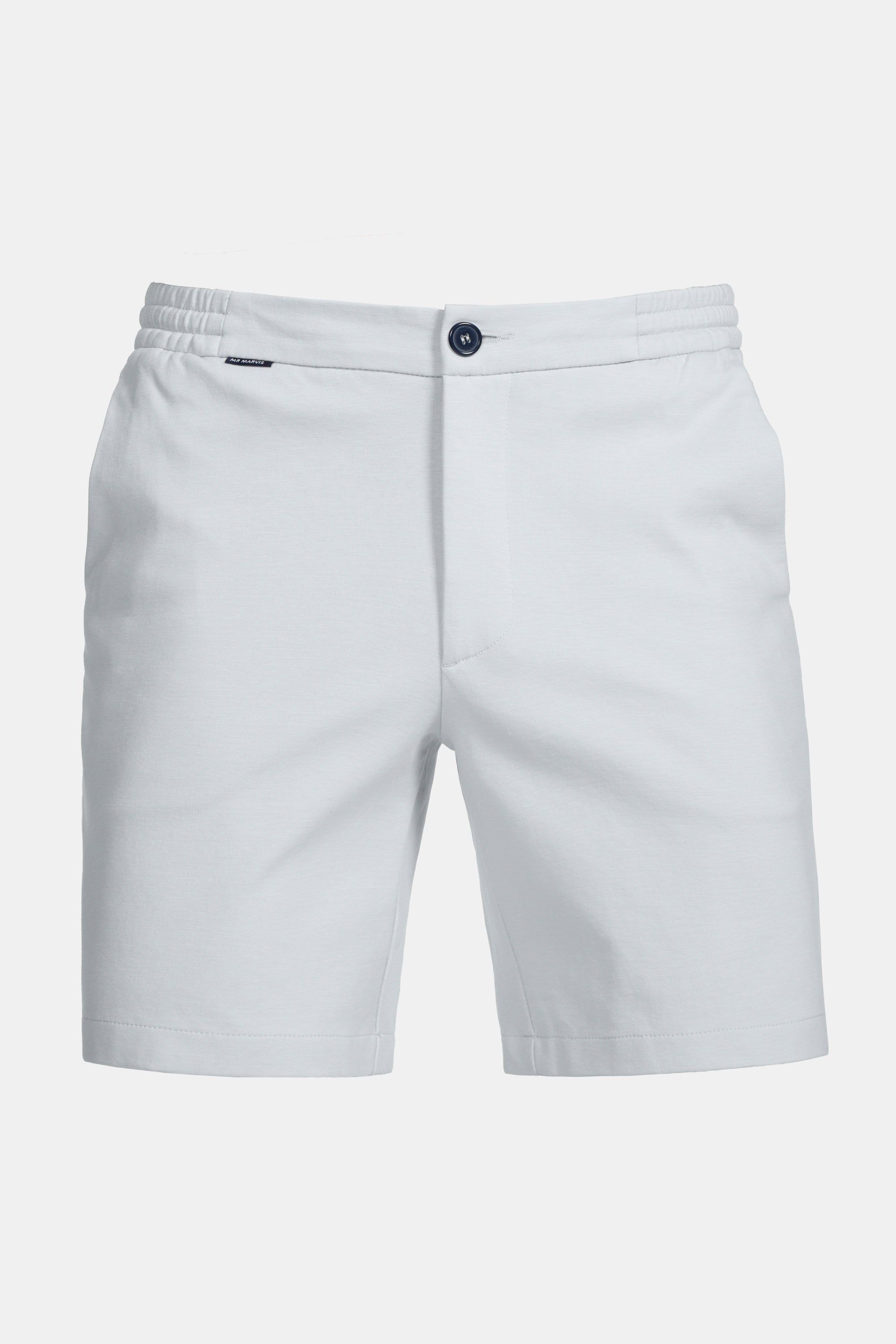 Short de survêtement doux pour homme en gris clair