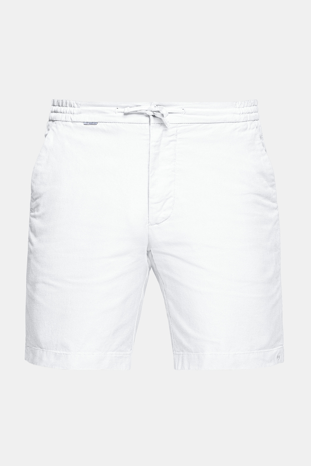 Ougelebo Korte herenbroek, katoen, elastische taille met trekkoord, grijs, XXL Ougelebo Korte herenbroek, katoen, elastische taille met trekkoord, grijs, XXL