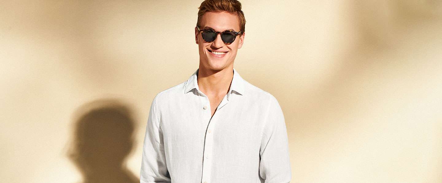 the linen shirt