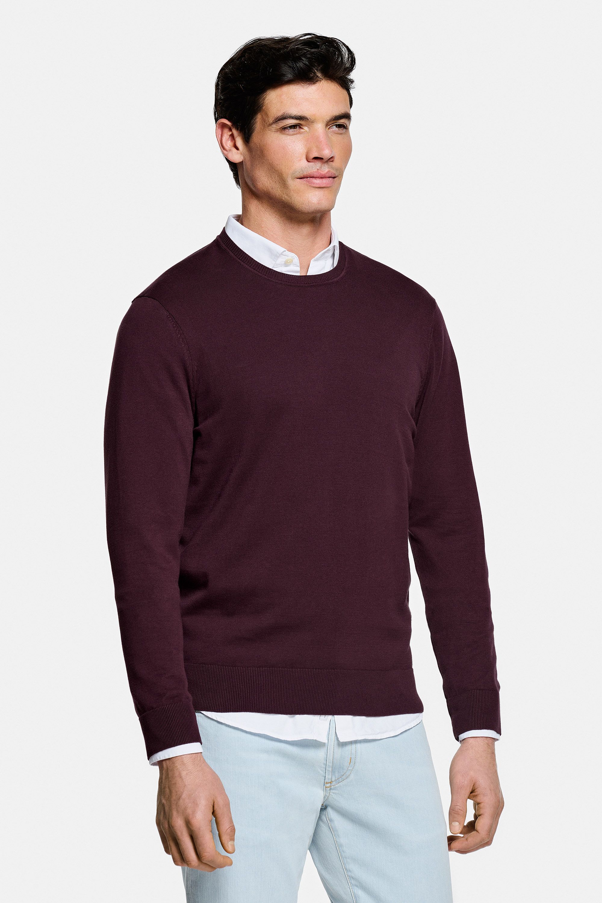 Lightweight cotton sweater for men - The Cotton Crew | MR