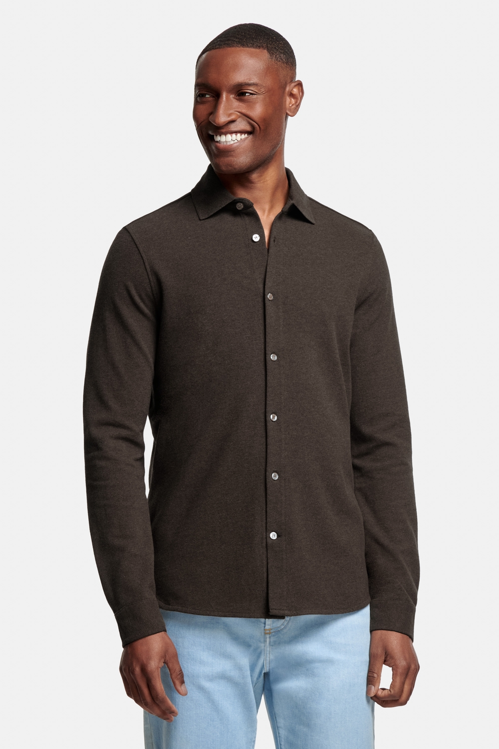 Chemises pour homme Oxford, lin, coton, velours côtelé MR MARVIS