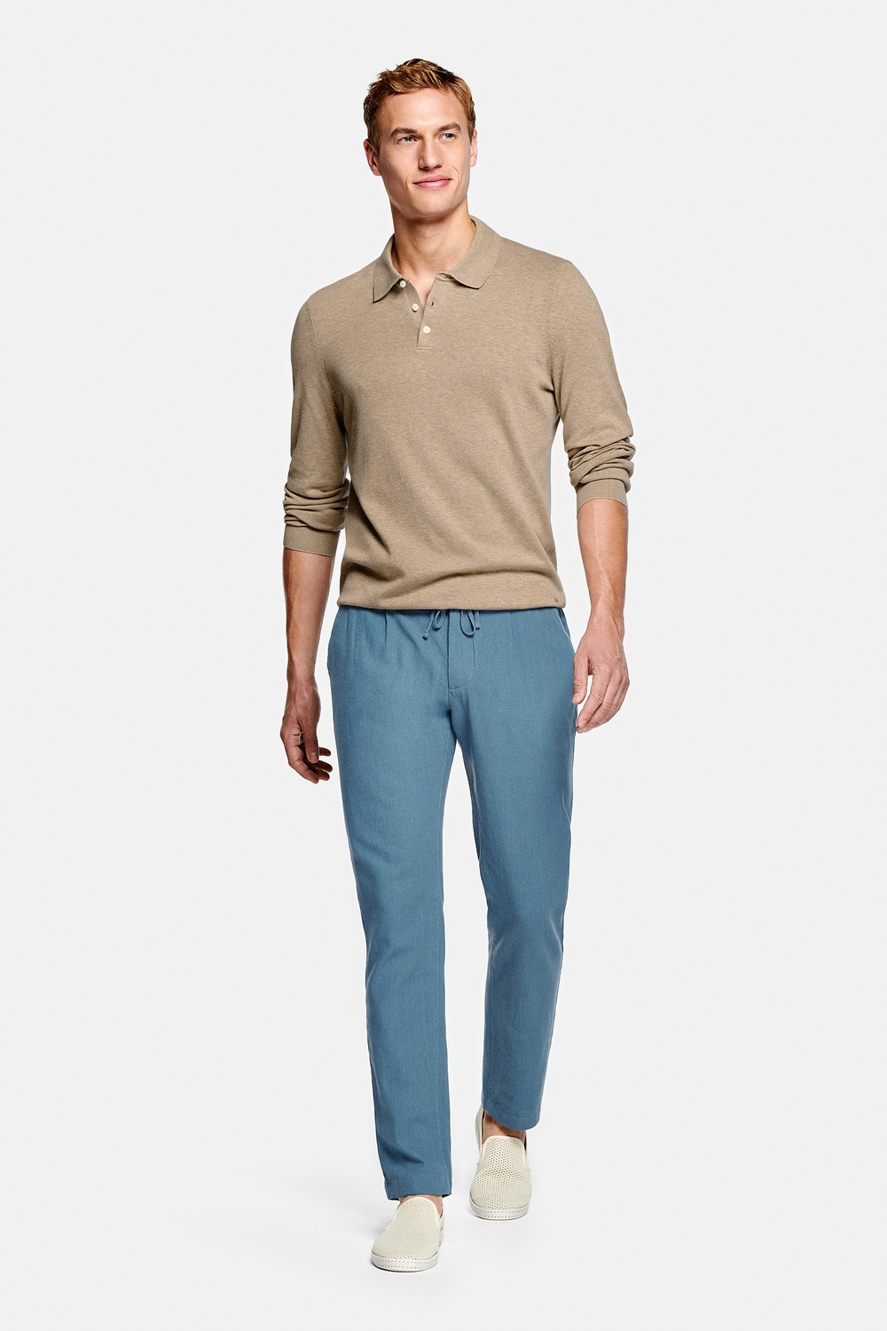 Pantalón Invierno Hombre Vaqueros De Poliu00e9ster Uniqlo Para