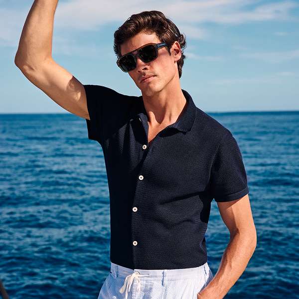 The Airy Knit Shirt