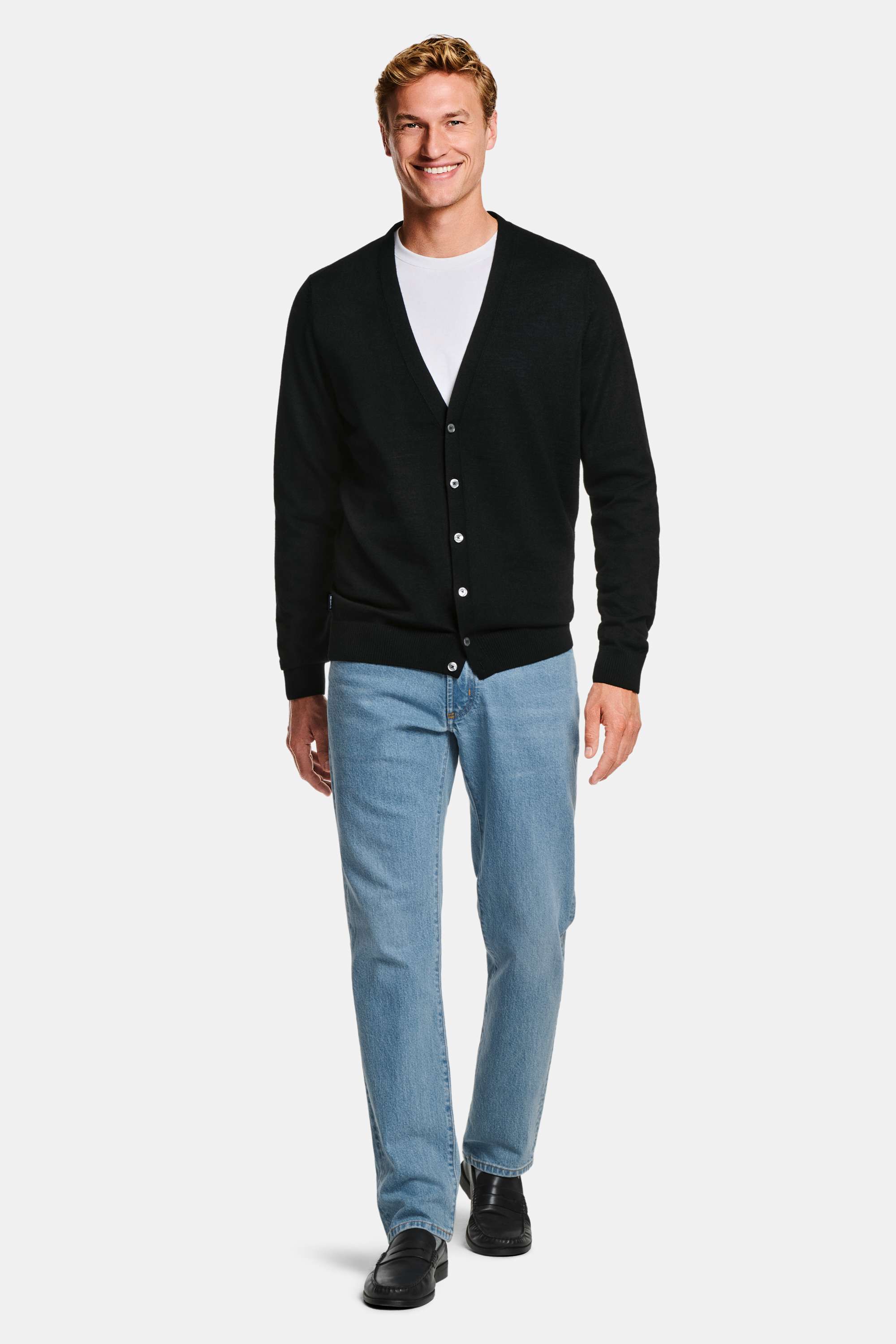 Wimbledons * The Heavy Tee Longsleeve, Blackjacks * The Merino Cardigan