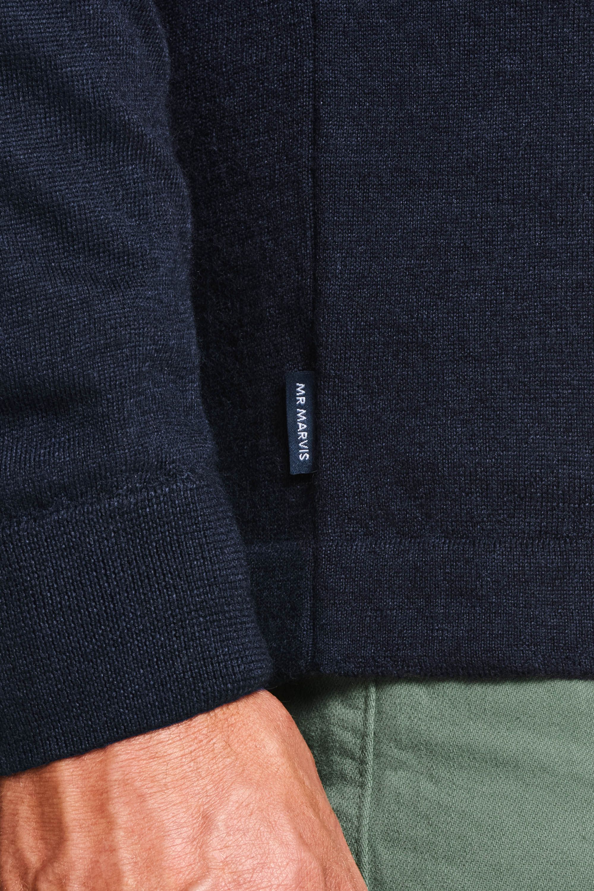 Deeps * The Merino Polo Cardigan