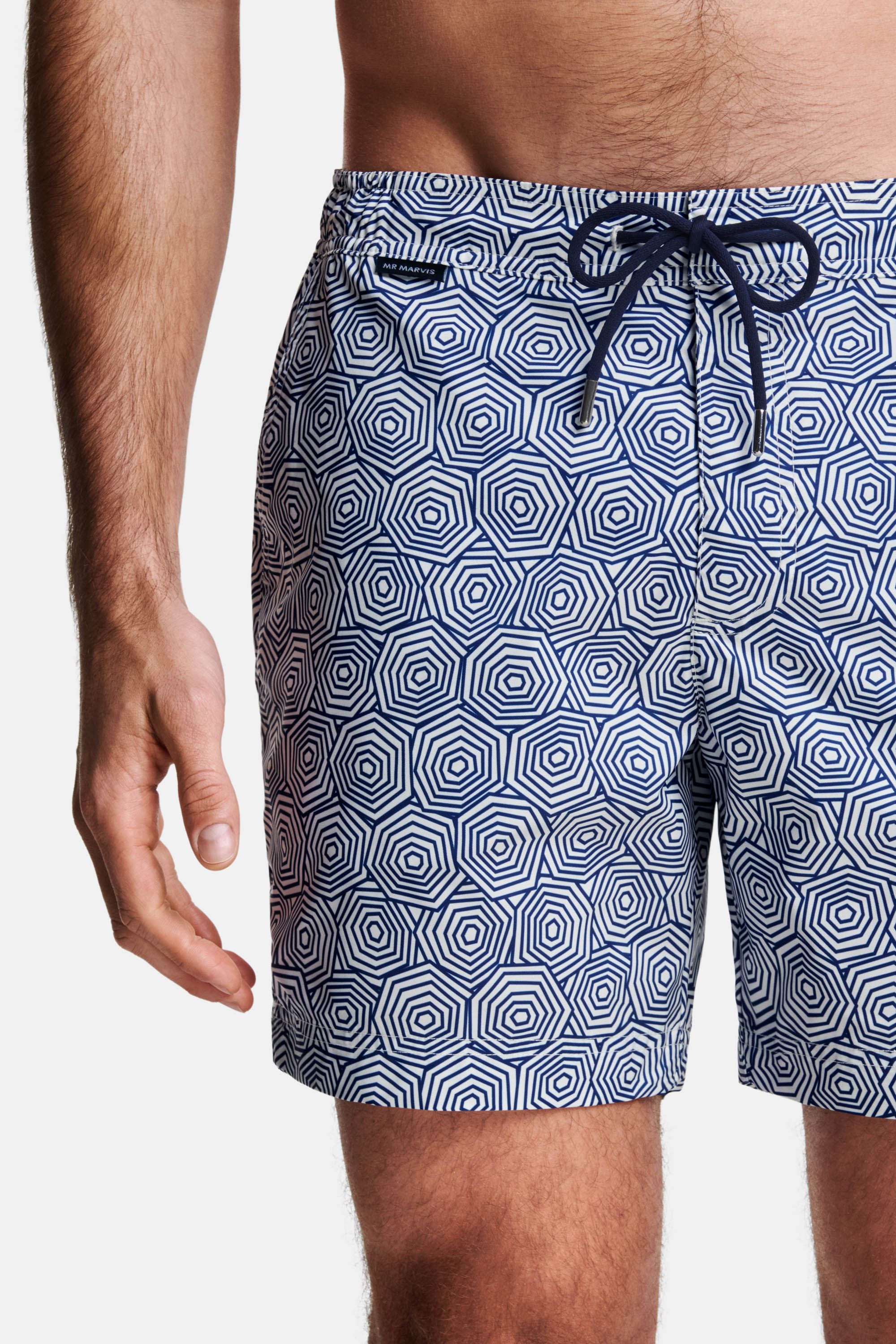 White Parasols * The Print Swims