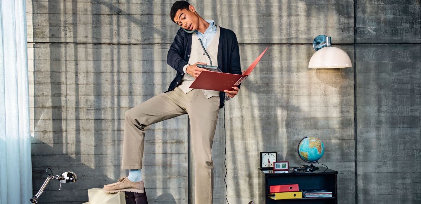 The Straight Fit Chinos