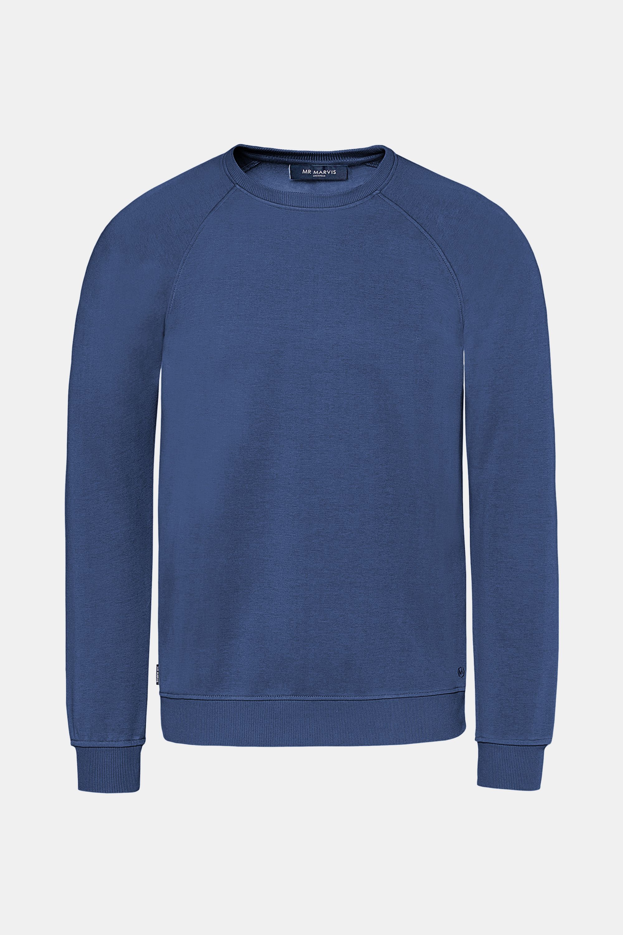Heren casual trui in blauw