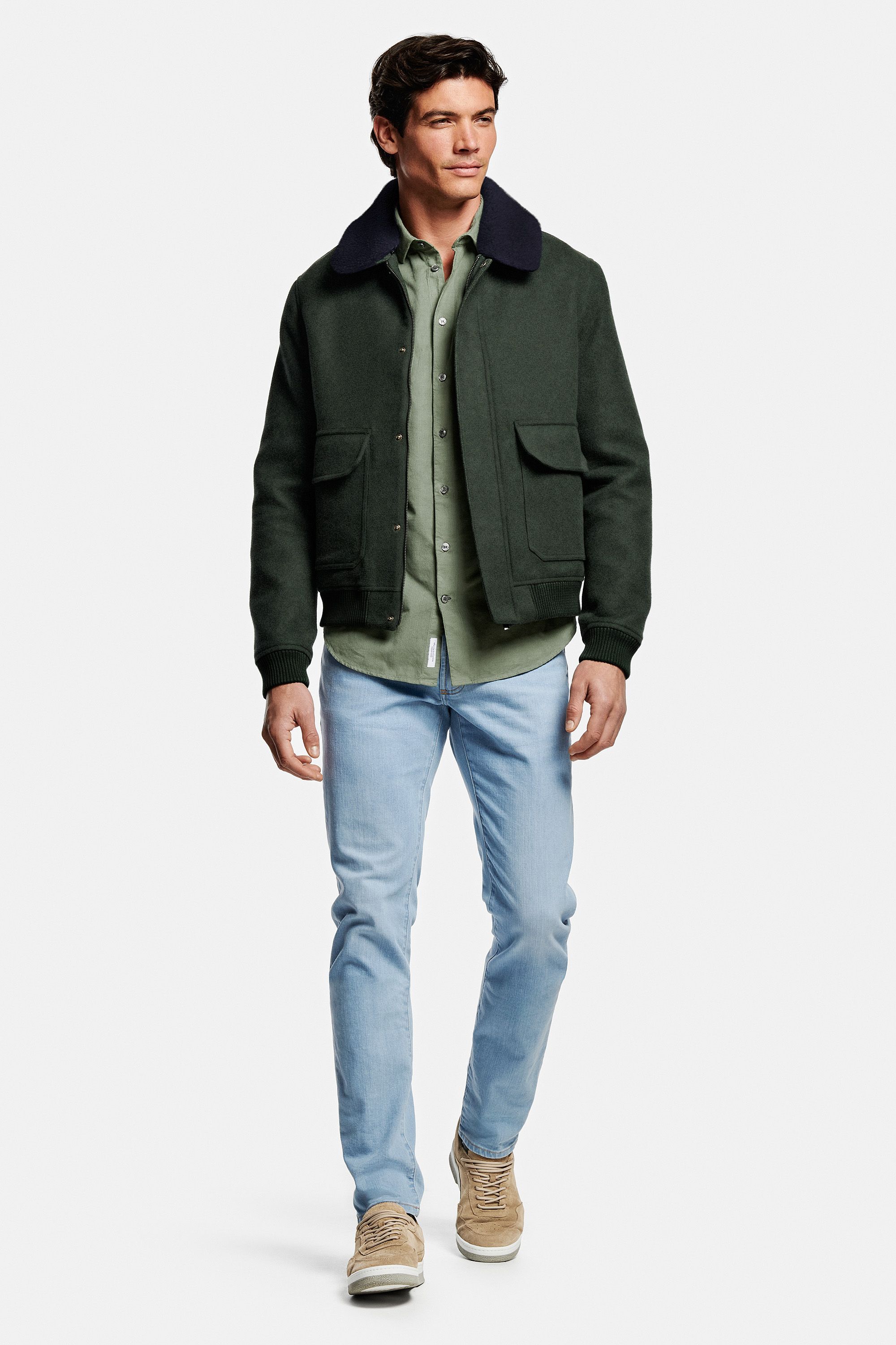 Lakes * Vestes First-Class, Otis * Jeans, Baristas * Baskets en Daim