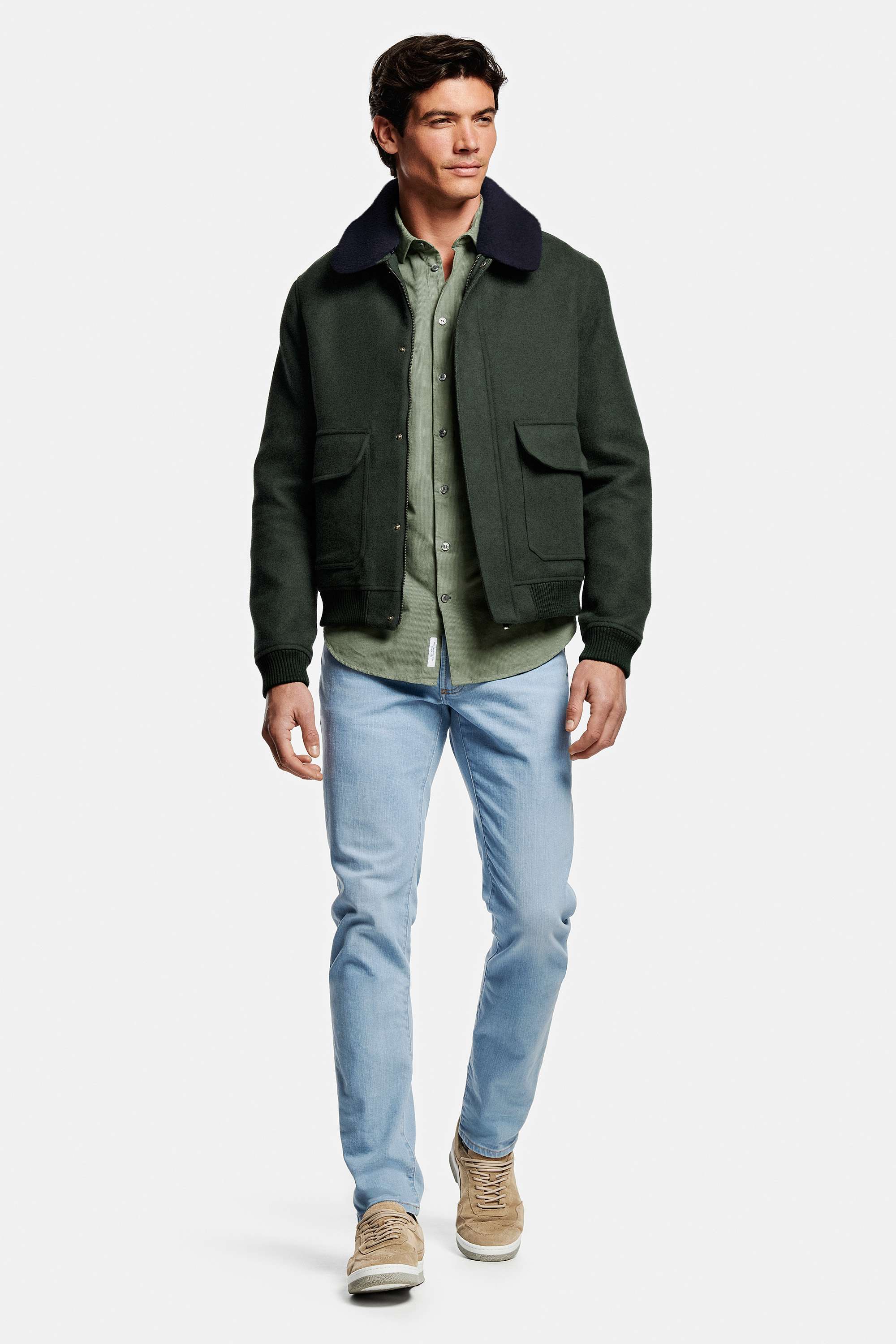 Lakes * Vestes First-Class, Otis * Jeans, Baristas * Baskets en Daim