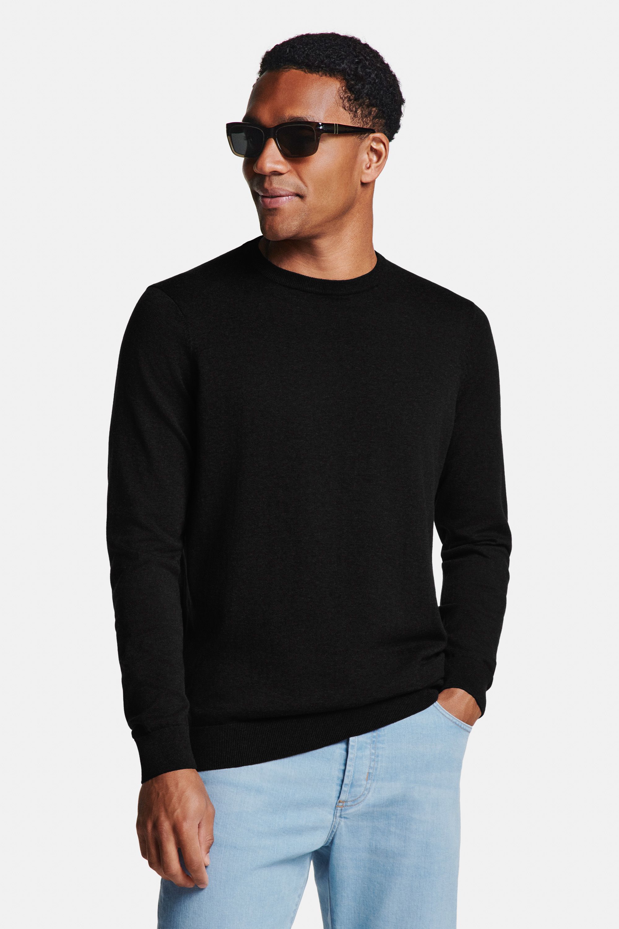 Lightweight cotton sweater for men - The Cotton Crew | MR MARVIS