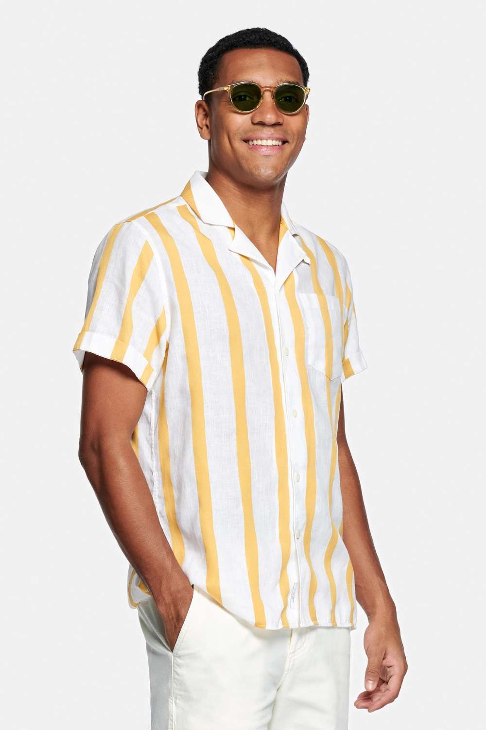 Giallo Stripes - La Camisa de Verano