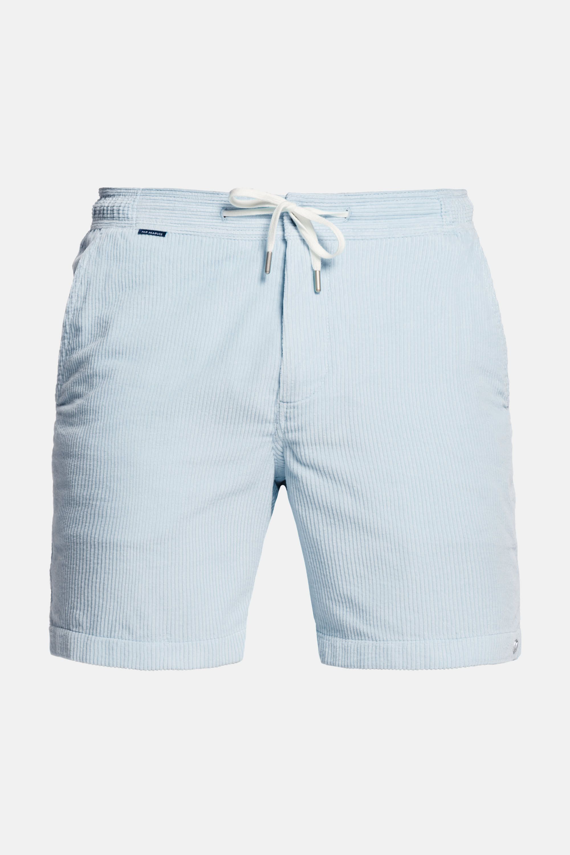 Mens Corduroy shorts in light blue