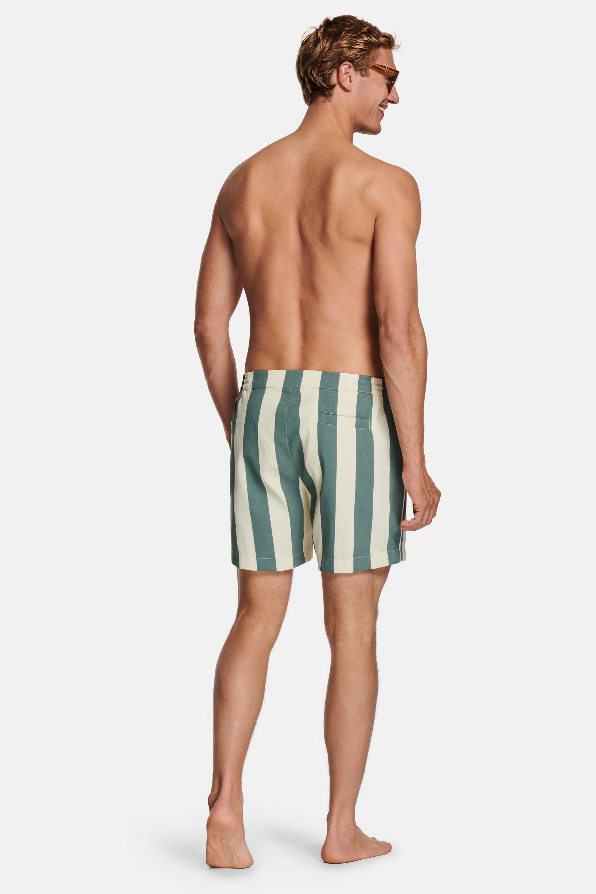 Straws * Die Big Stripe Badeshorts