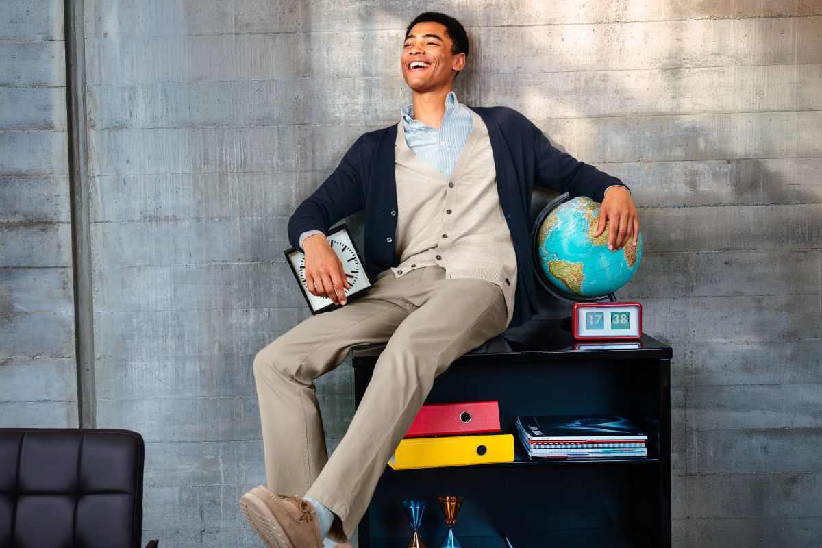 The Straight Fit Chinos