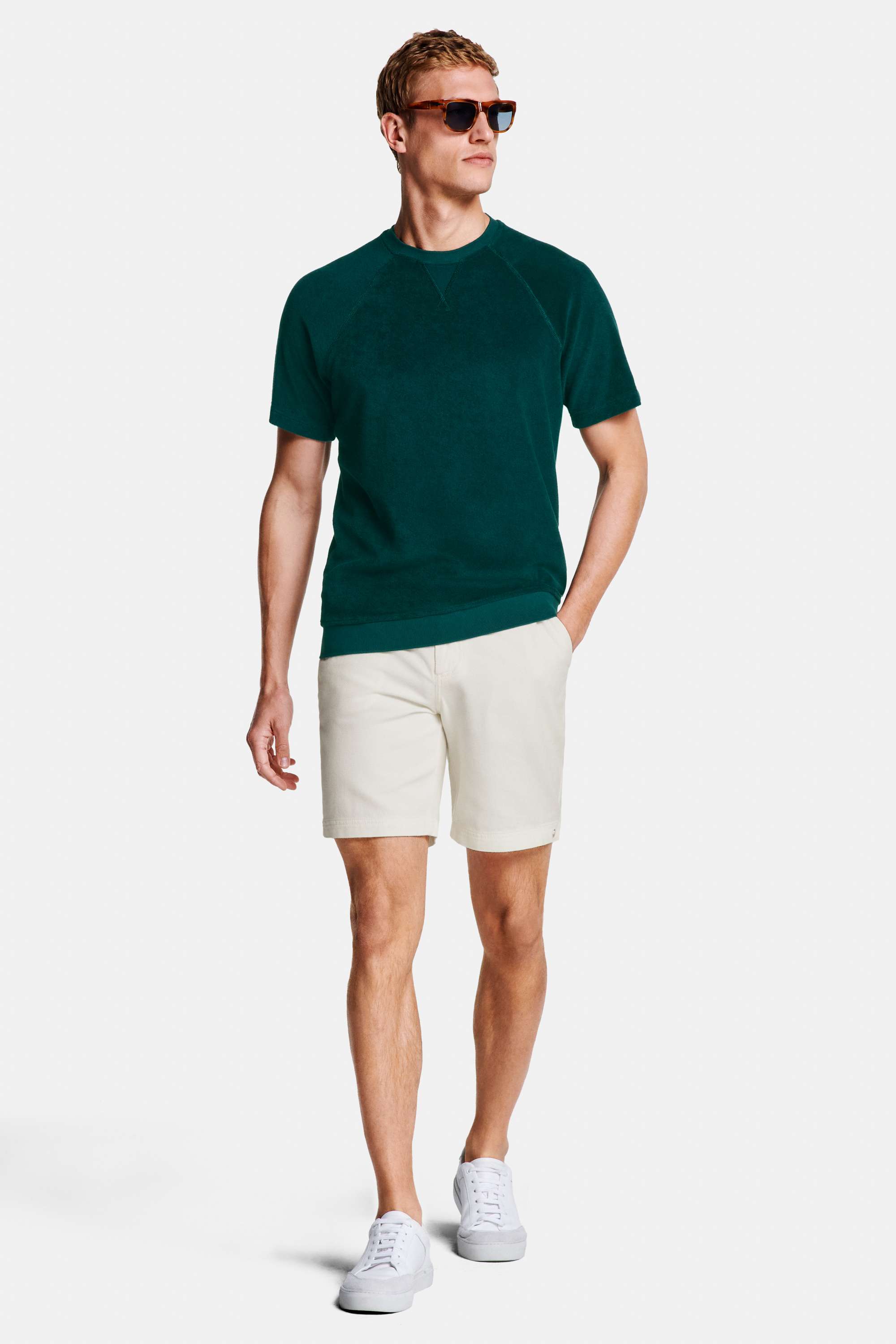 Goodwoods * Das Frottee T-Shirt, Coconuts * Die Piqué Shorts