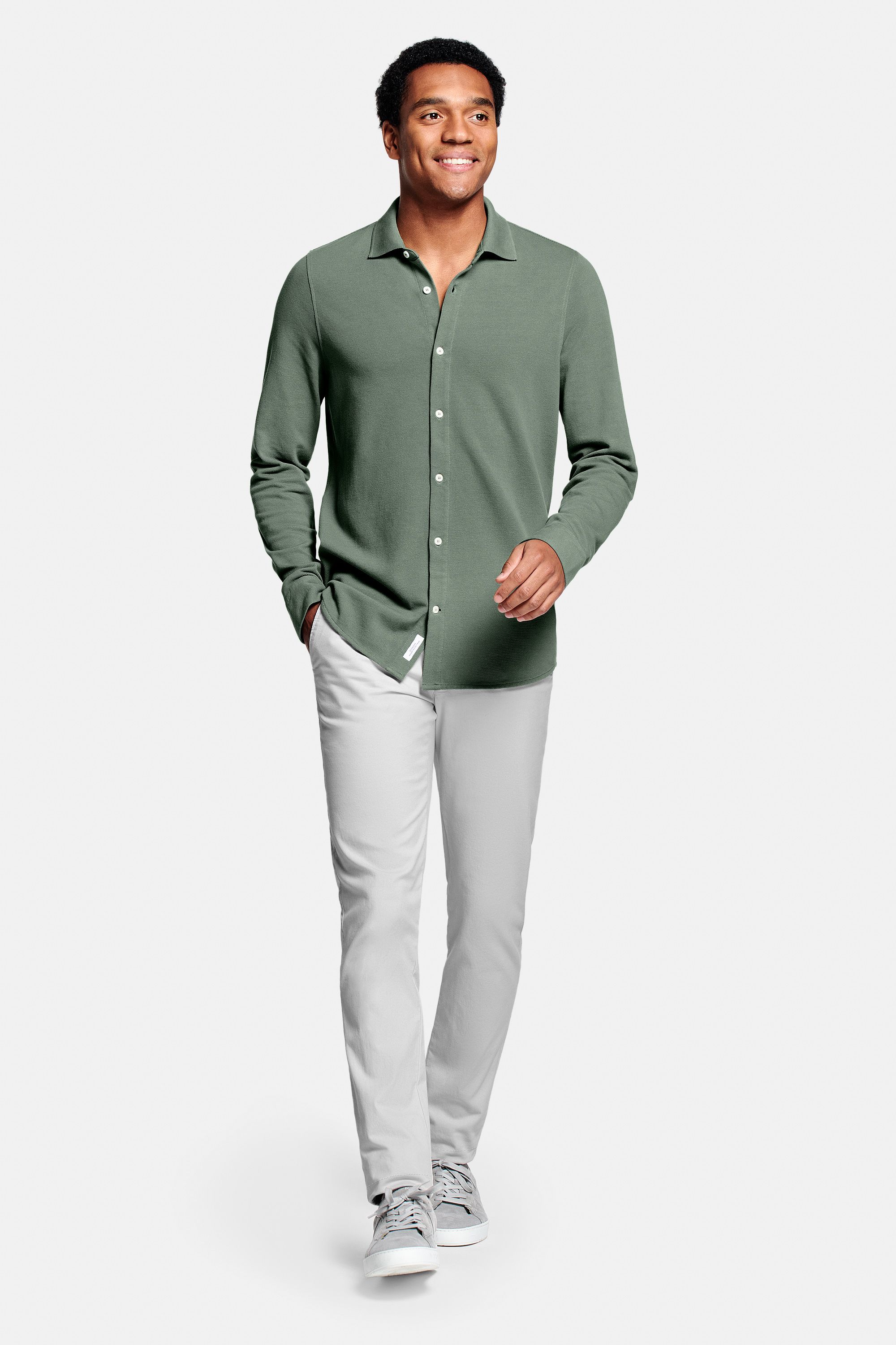 Chemisier Gris The Limited – Taille S, Manches Courtes Boutonnées, Doucement Porté