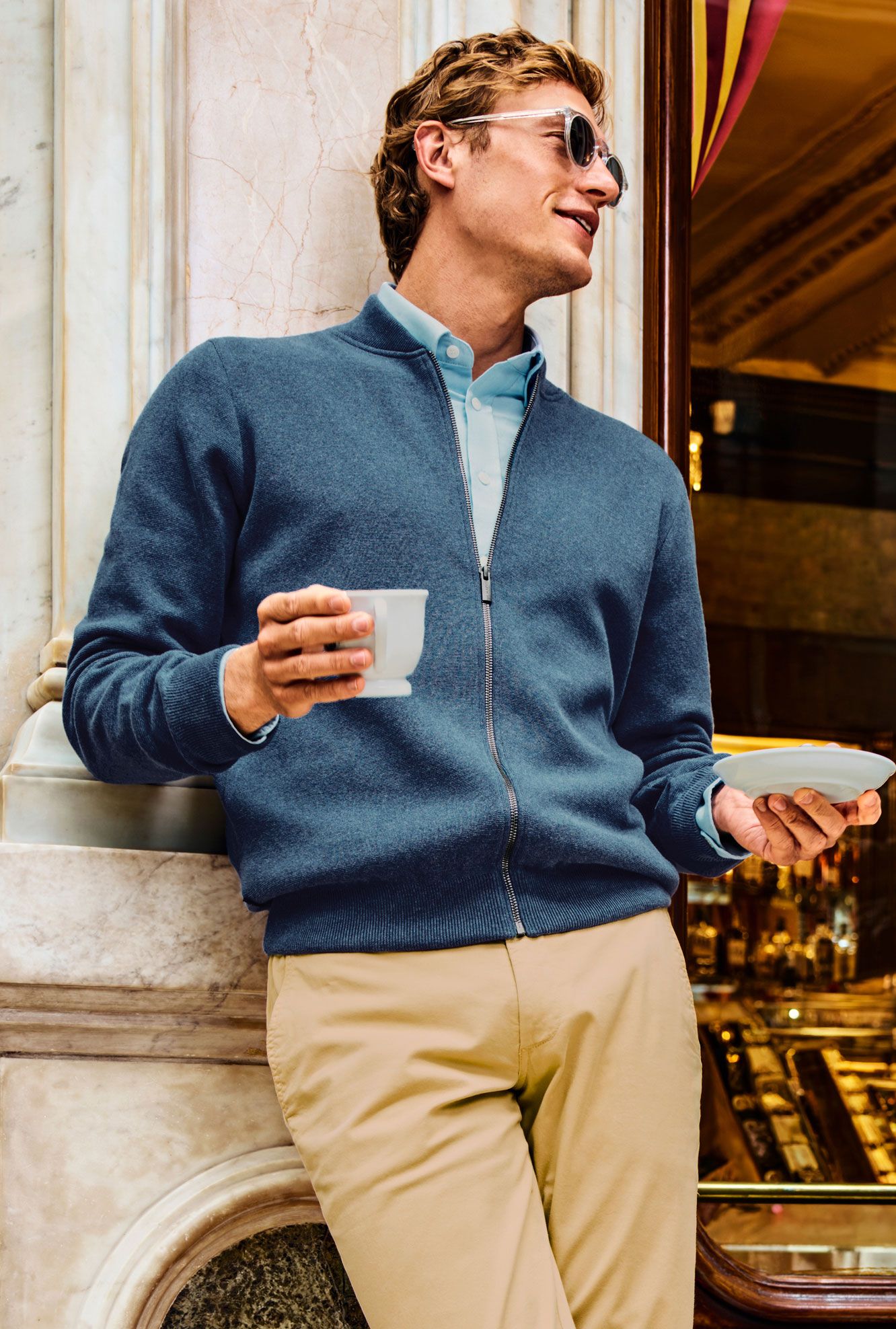 The Zip Cardigan