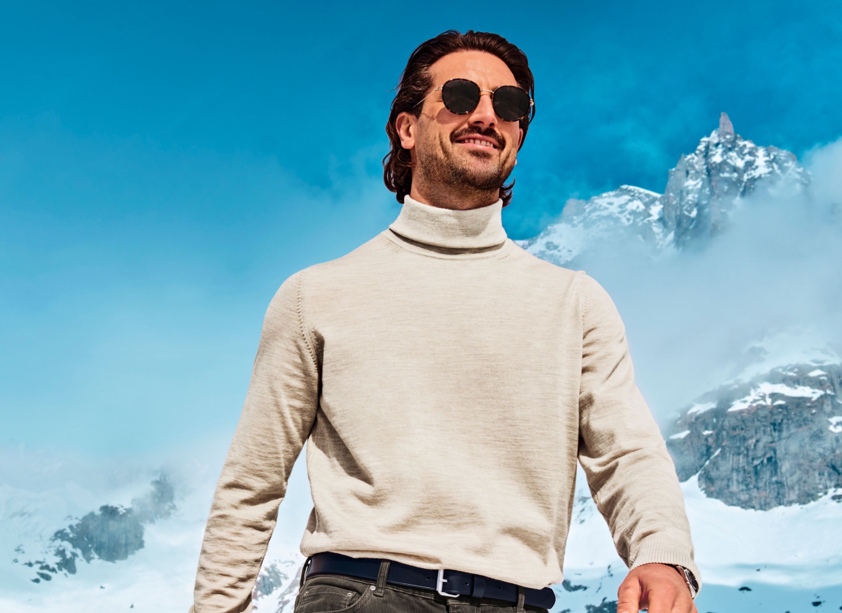 Image of Merino Roll Neck